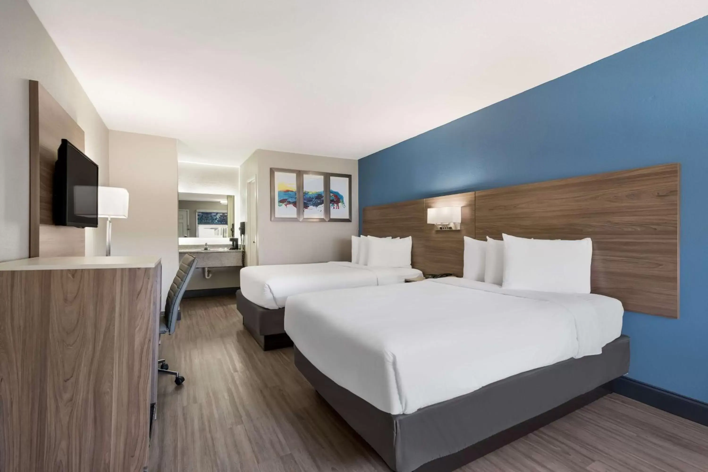 Double Room with Two Double Beds in SureStay Hotel by Best Western Spring North Houston Double Room with Two Double Beds in SureStay Hotel by Best Western Spring North Houston