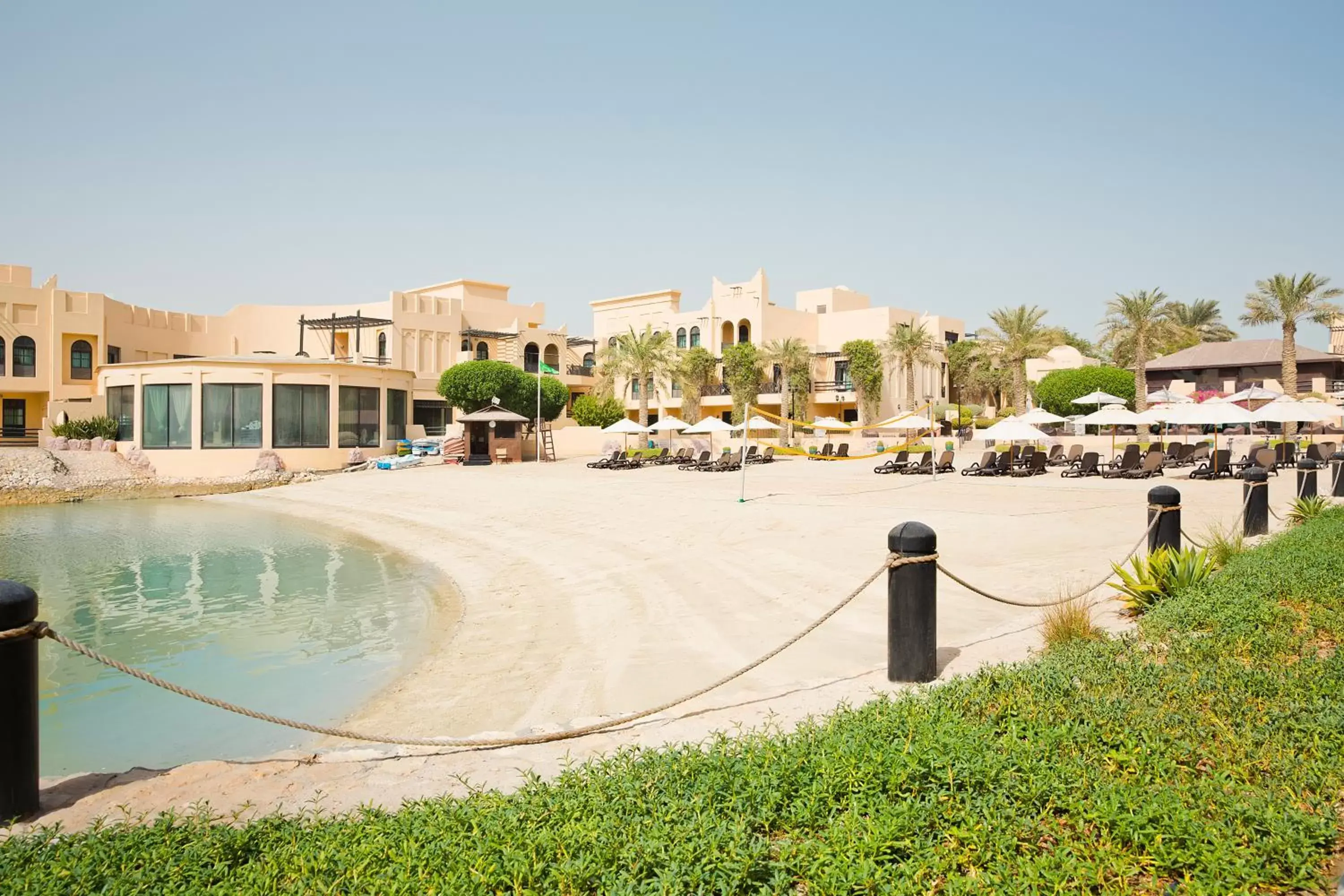 Beach, Property Building in Novotel Bahrain Al Dana Resort