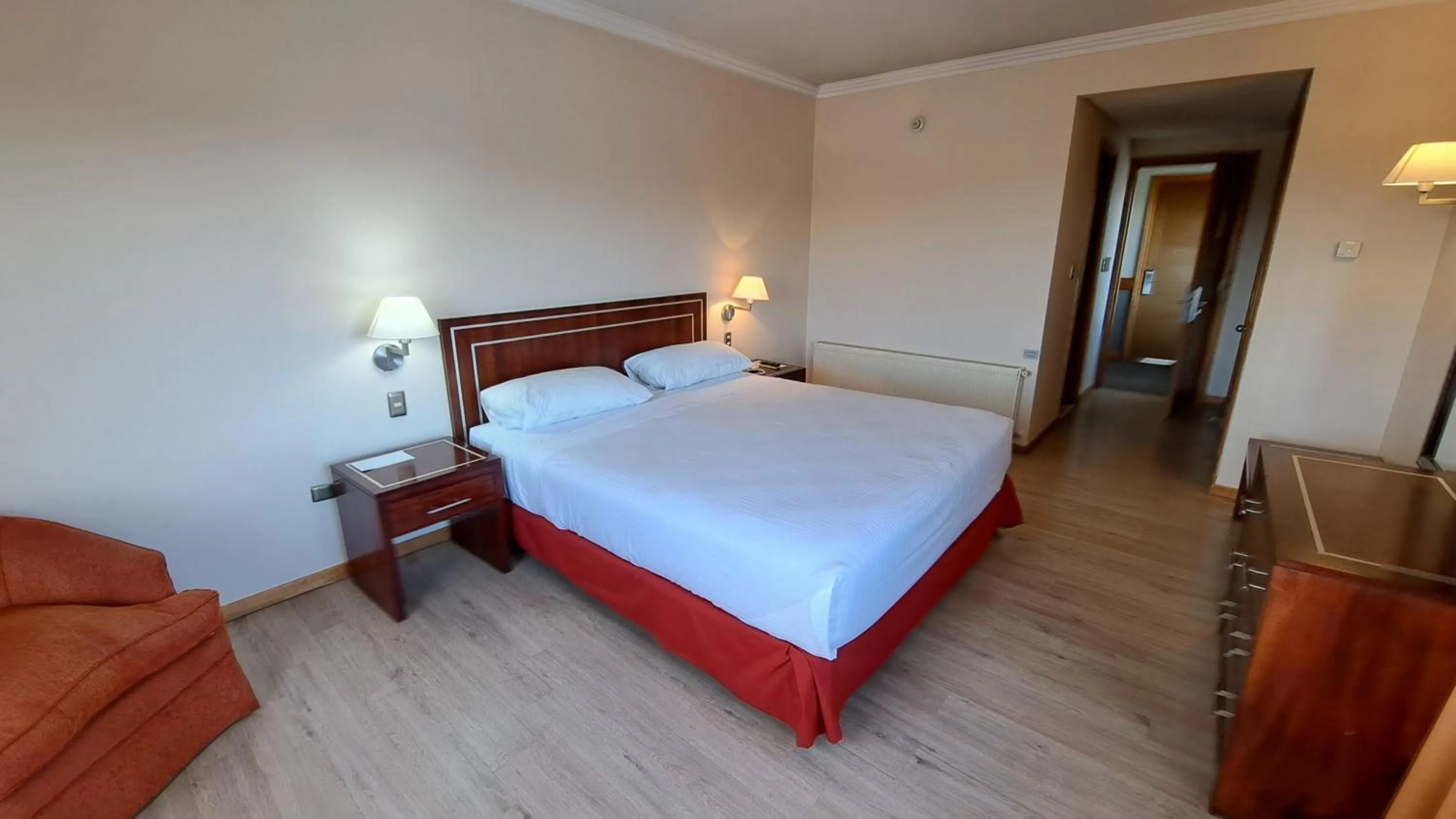 Bed in Hotel Diego de Almagro Punta Arenas