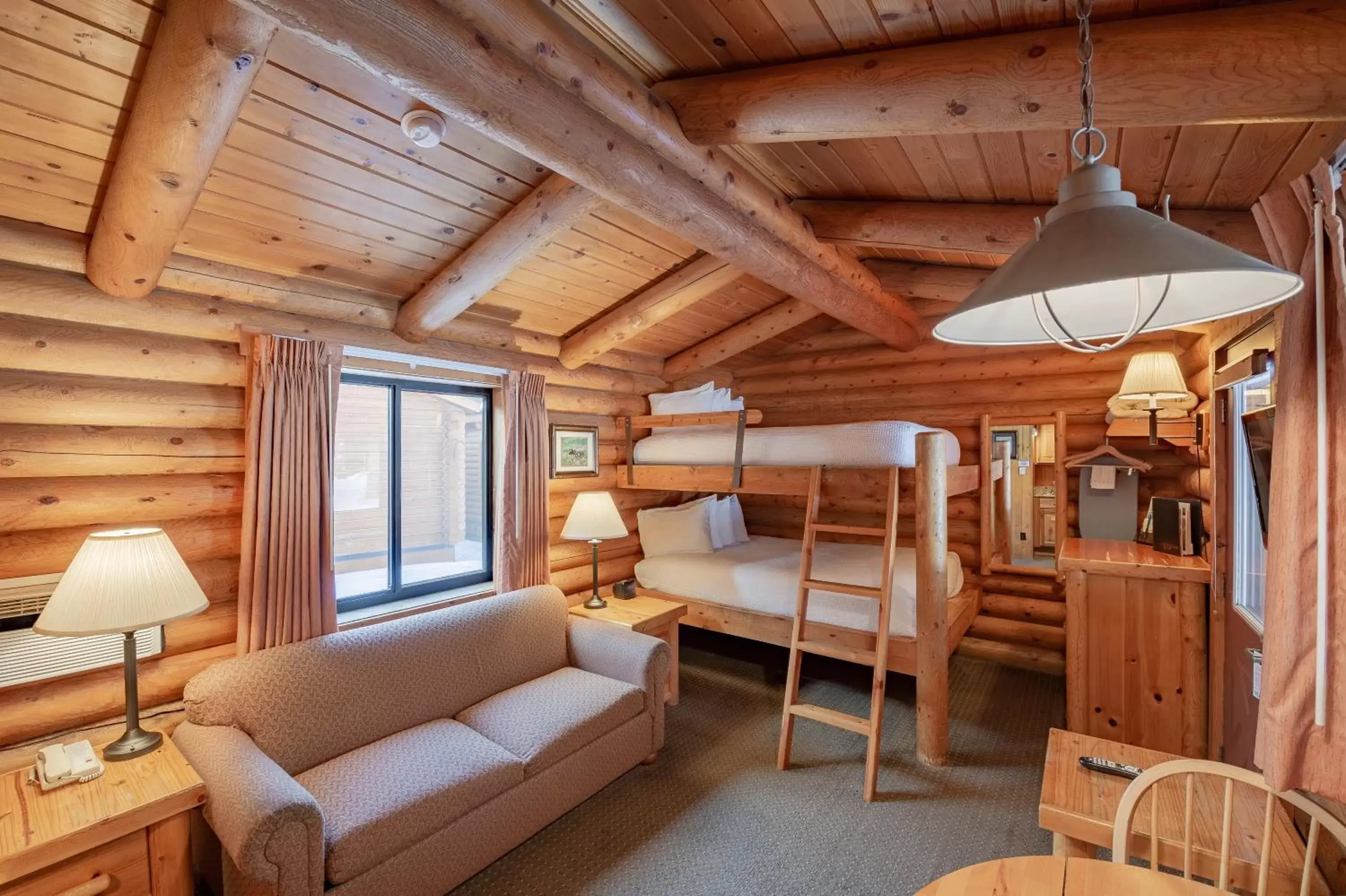 Living room, Bunk Bed in Cowboy Village Resort