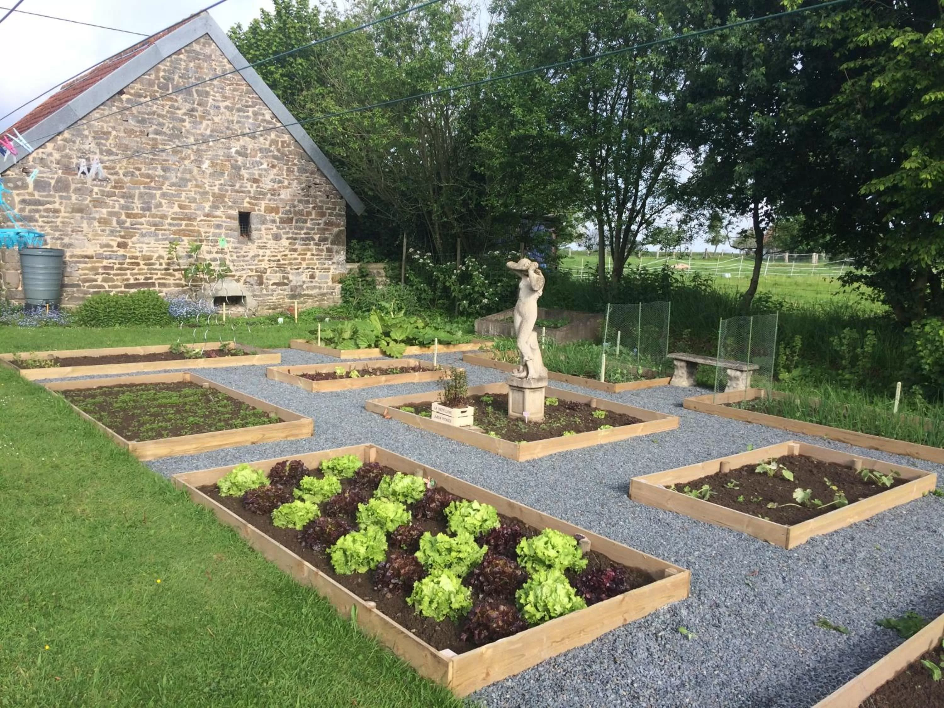 Garden in La Crepelliere