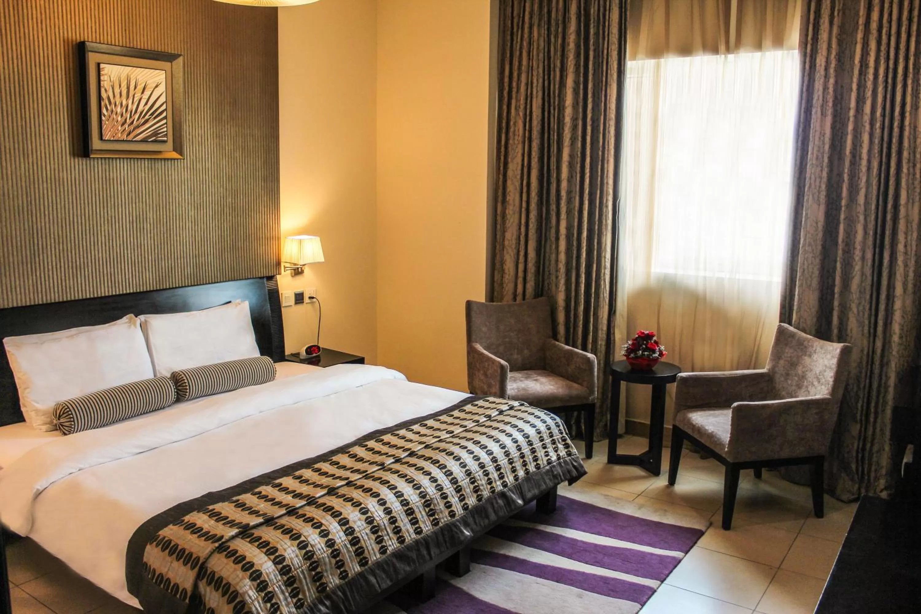 Bedroom, Bed in Dunes Hotel Apartment Oud Metha, Bur Dubai