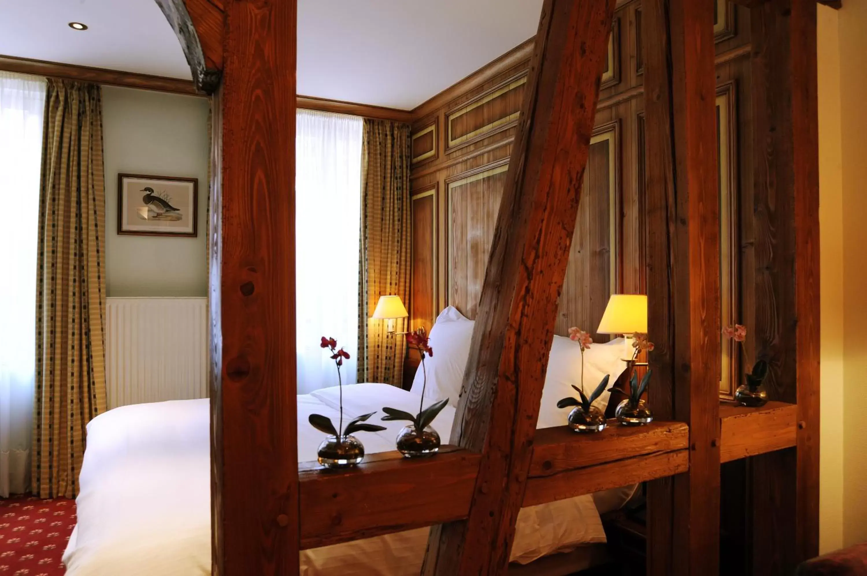 Bed in Hôtel de l'Europe by HappyCulture