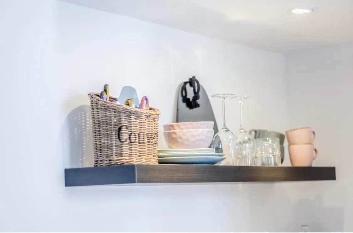 Coffee/tea facilities in Tiny House Lindenhouse