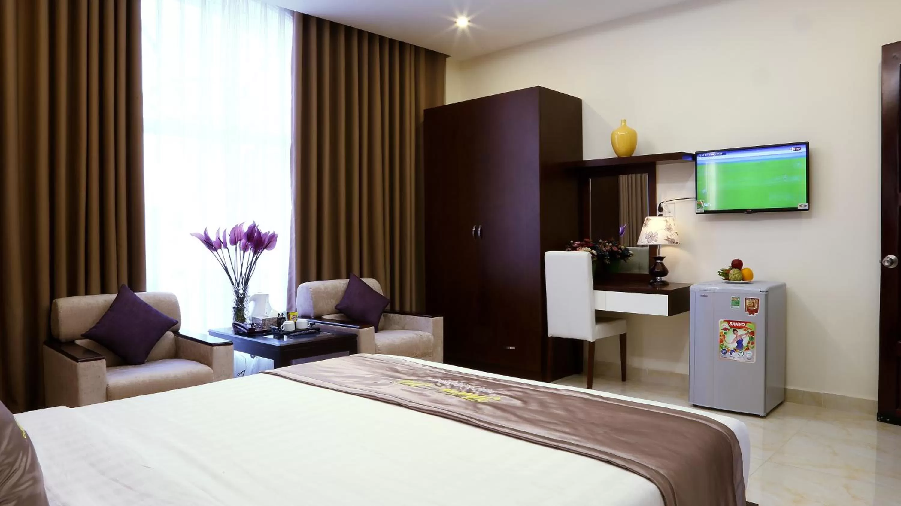 Bedroom, Bed in Thien Ha Hotel & Apartment