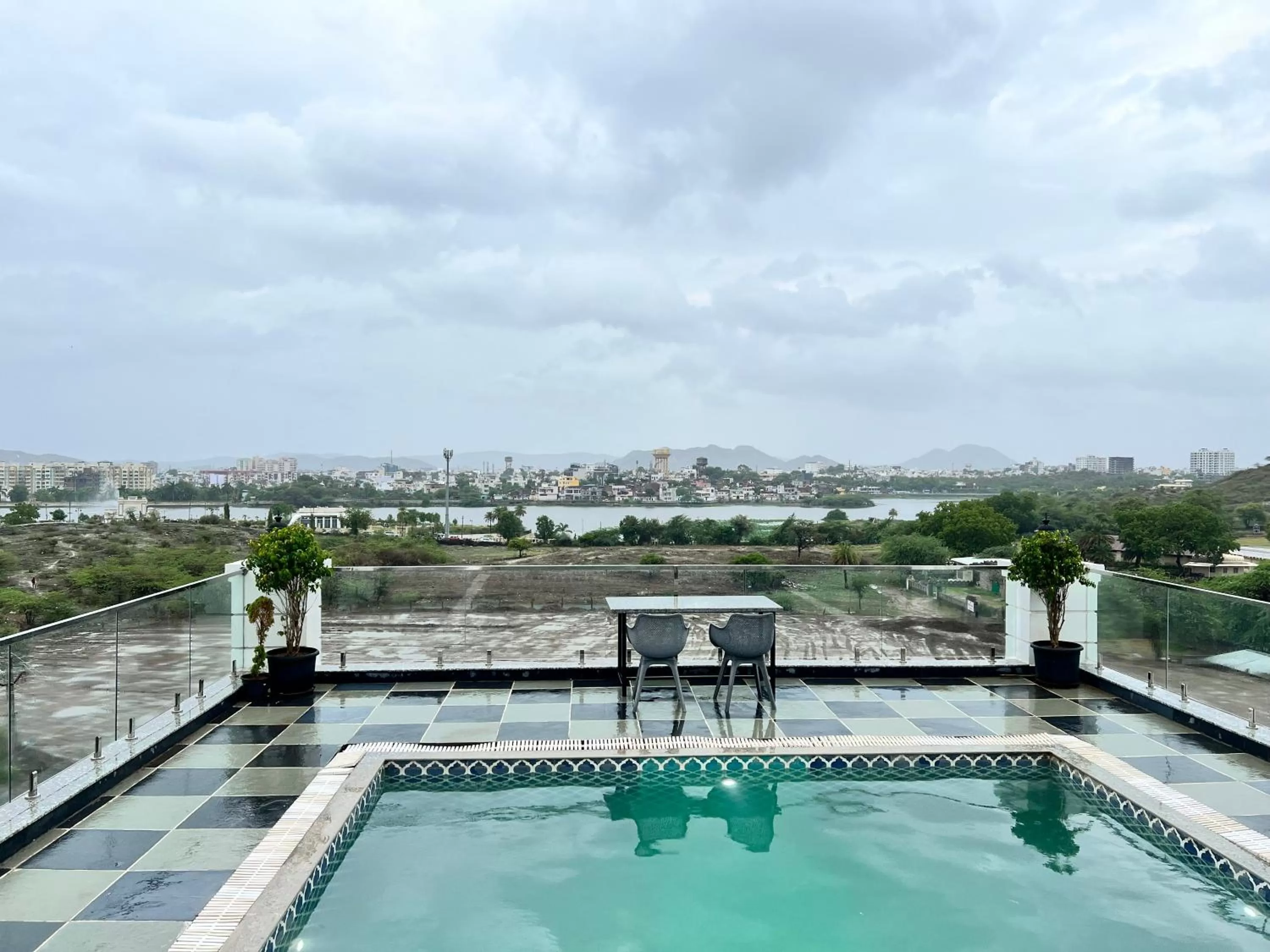 View (from property/room), Swimming Pool in Revaas Lake View Boutique Hotel