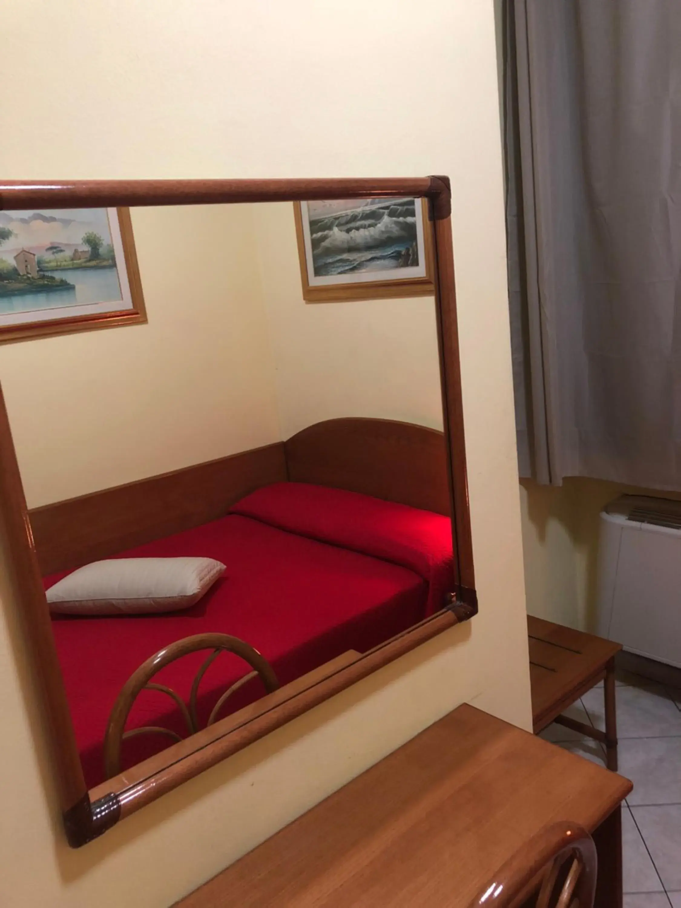 Bed in Hotel La Caravella