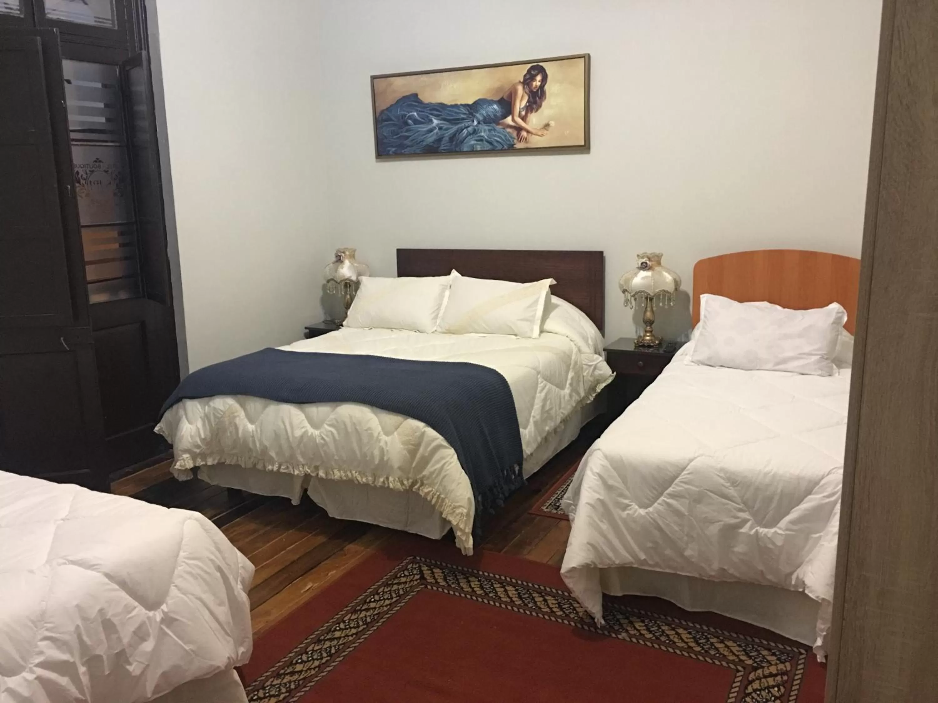 Bed in Hotel Boutique Suri