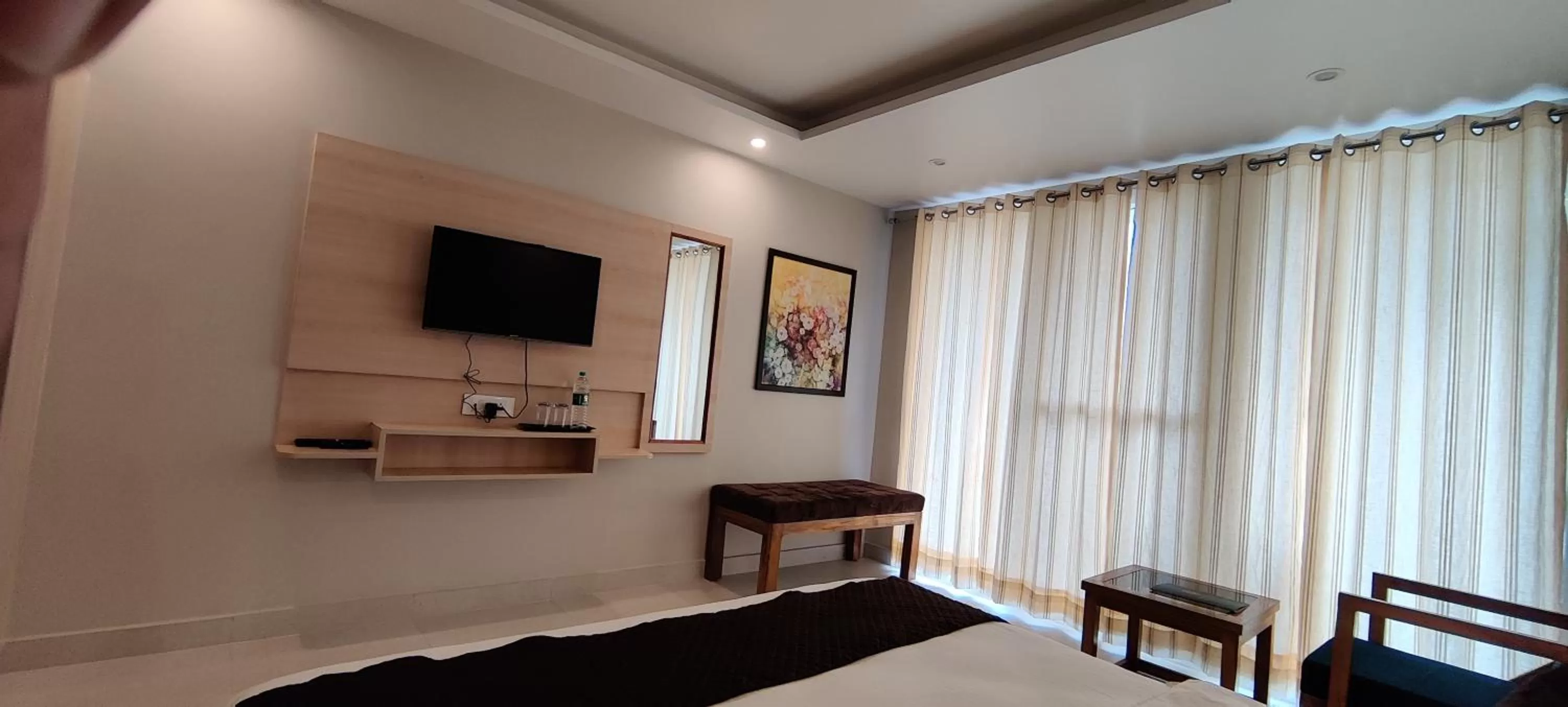 Bed in Punyah Residency Rishikesh