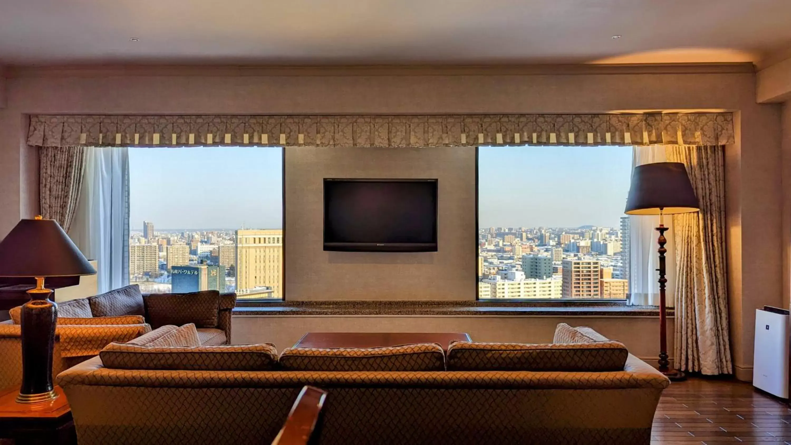 Living room in Premier Hotel Nakajima Park Sapporo