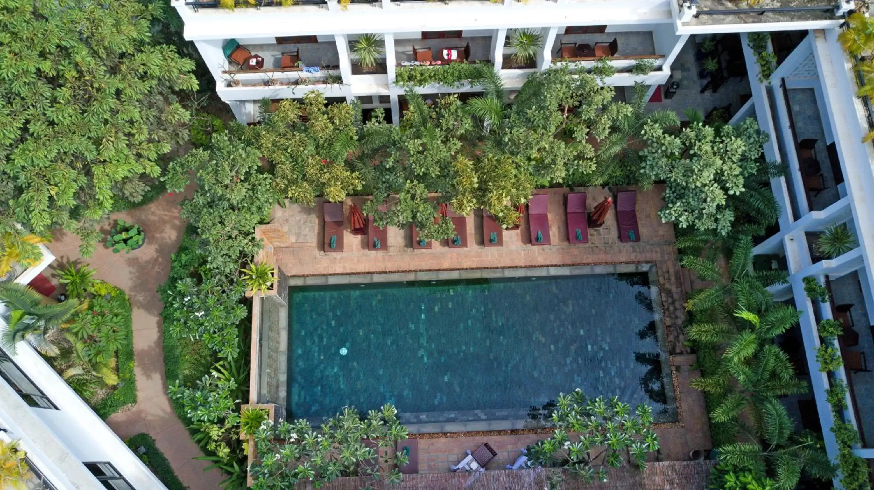 Swimming pool, Pool View in The Moon Residence & Spa