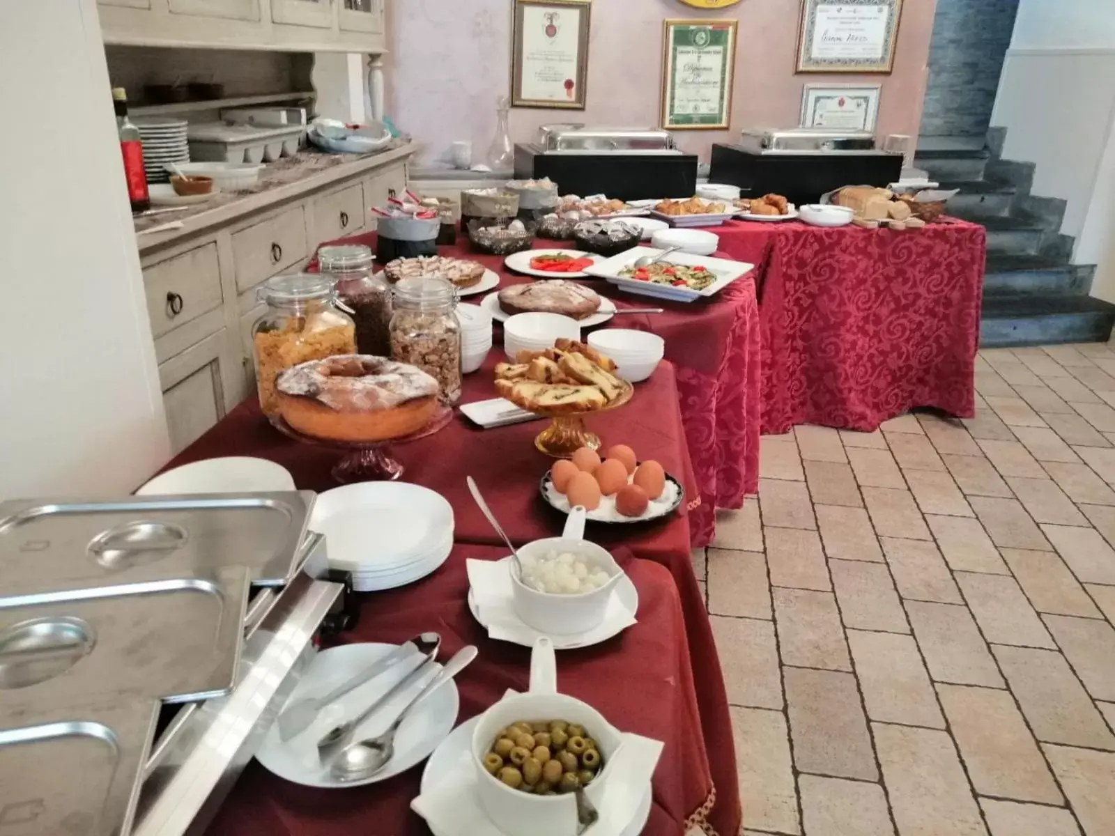 Breakfast in La Dimora del Faro