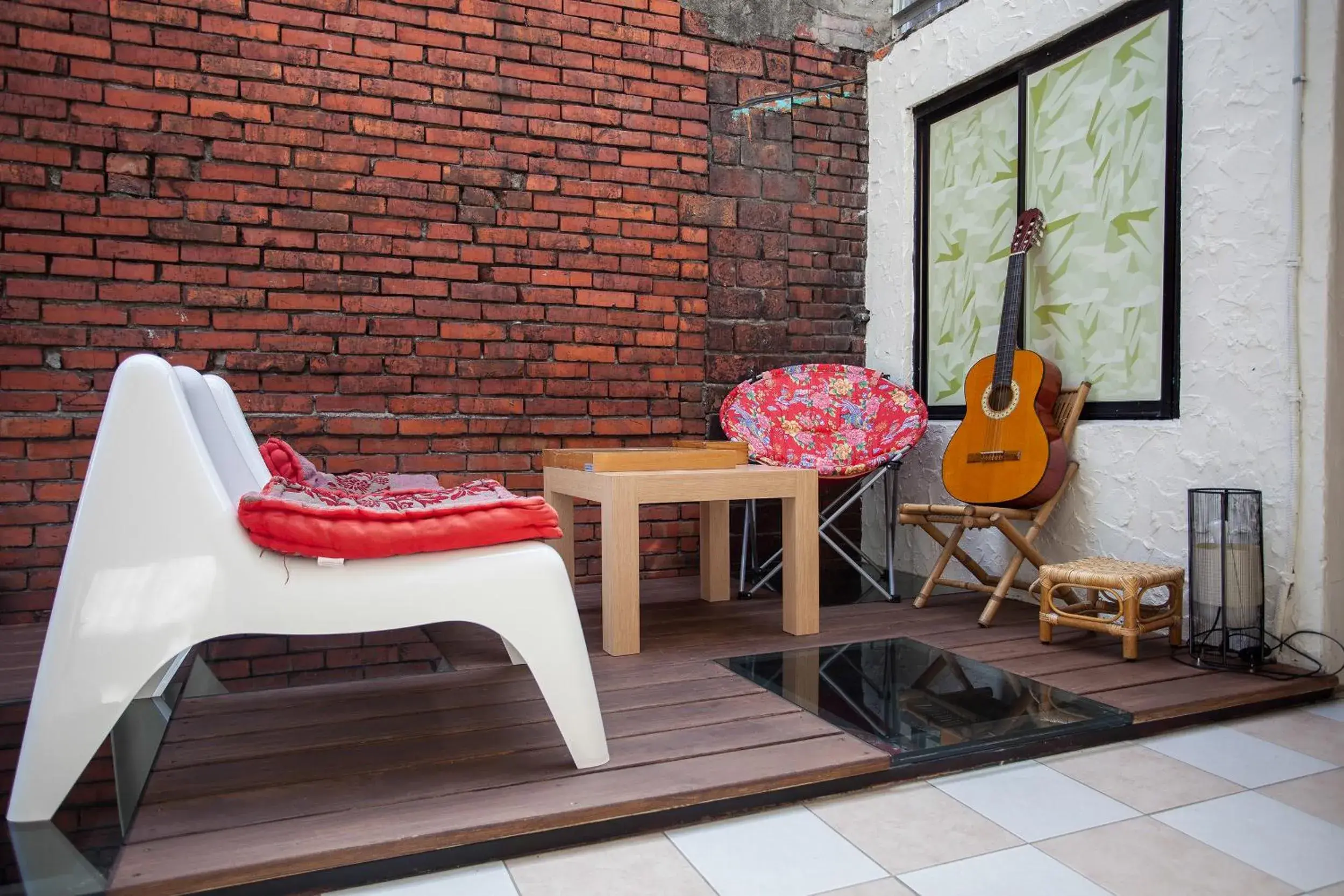 Balcony/Terrace in May Rooms Taipei House