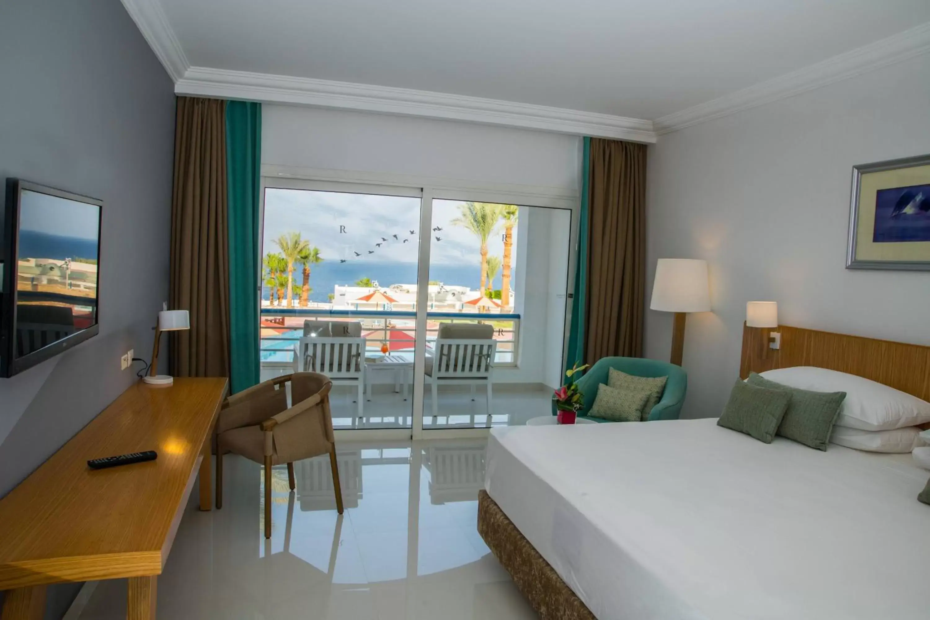 Bedroom in Renaissance Sharm El Sheikh Golden View Beach Resort