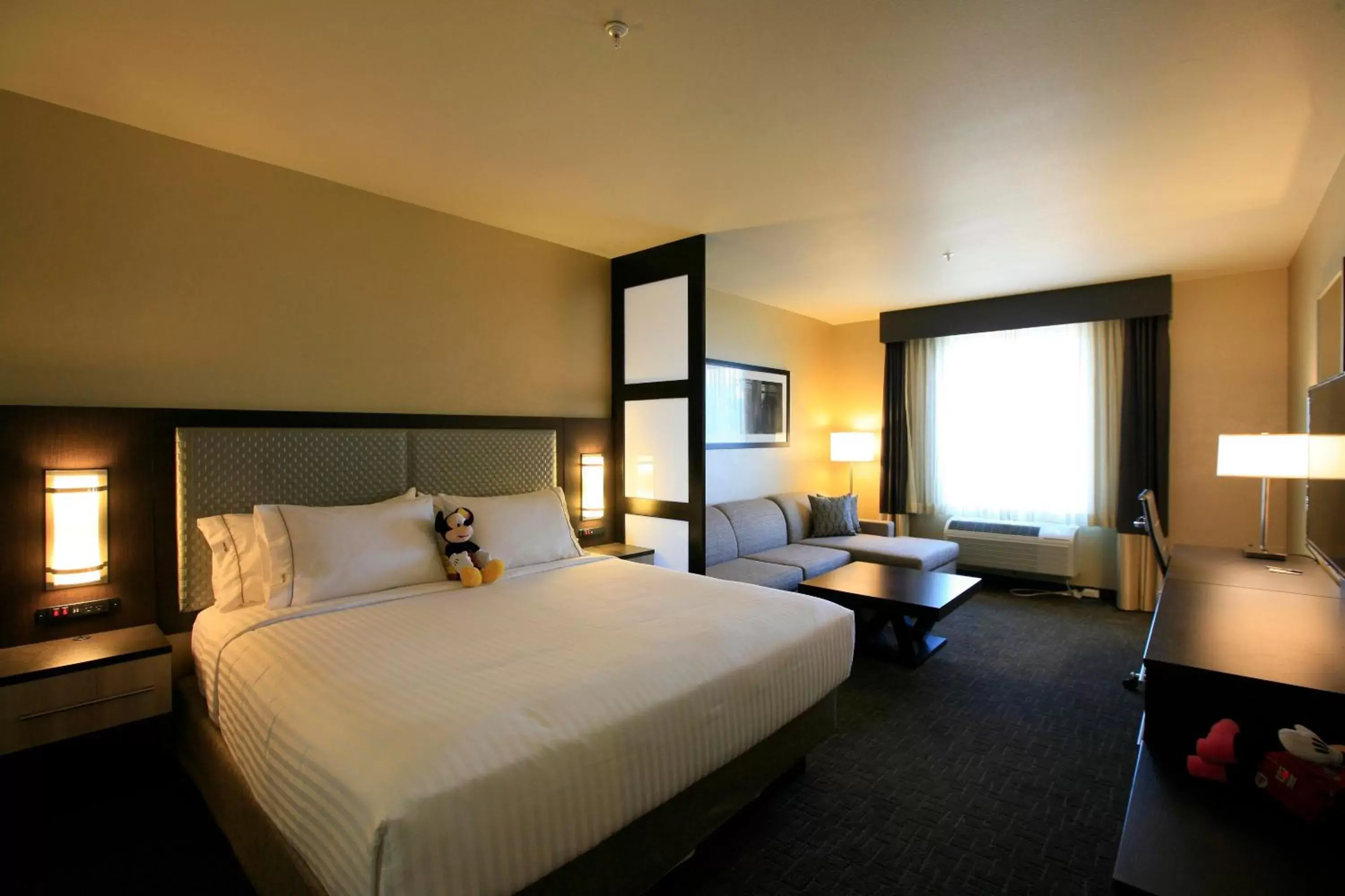 Photo of the whole room, Bed in Holiday Inn Express & Suites Anaheim Resort Area, an IHG Hotel
