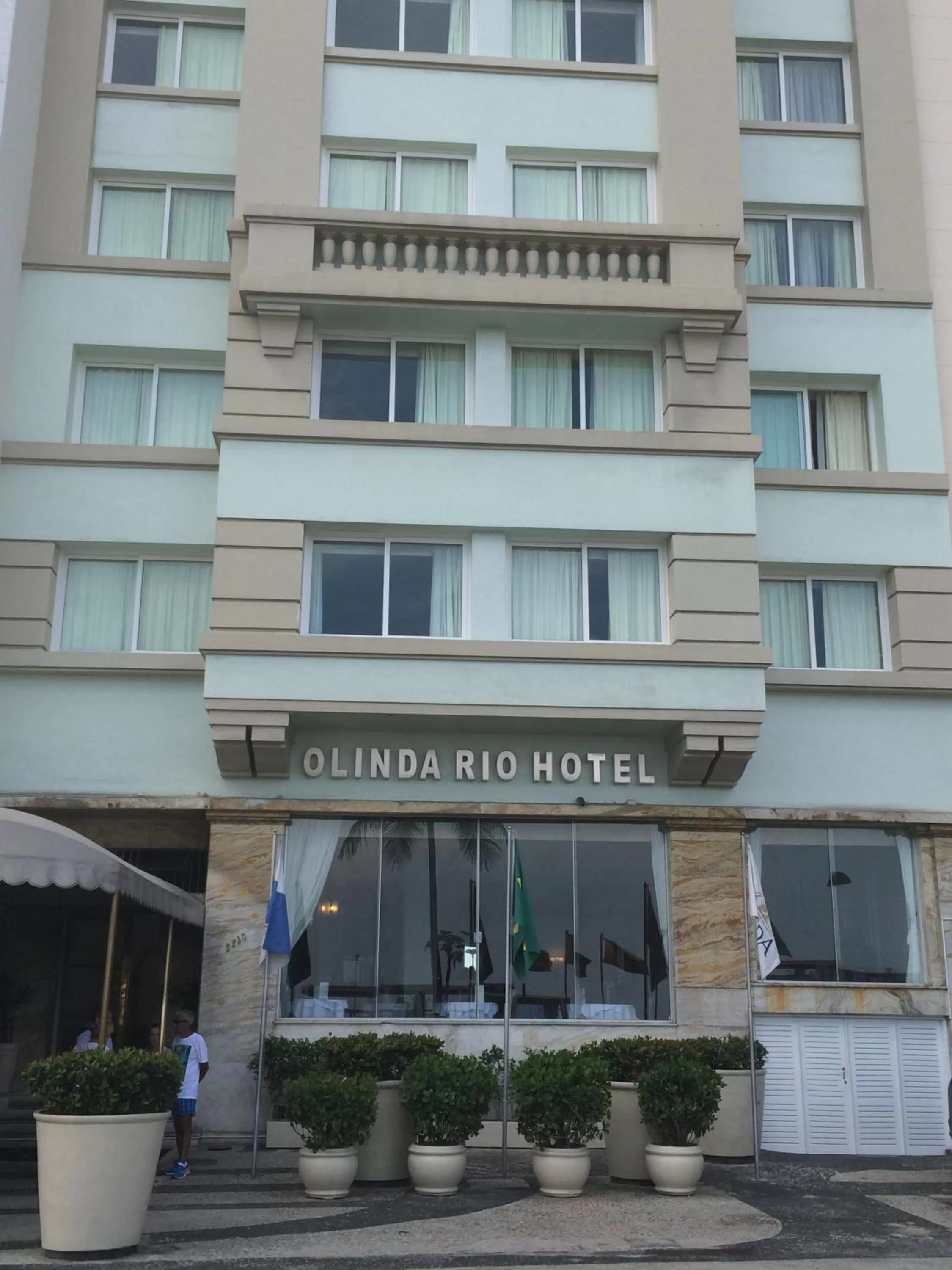 Facade/entrance in Olinda Rio Hotel