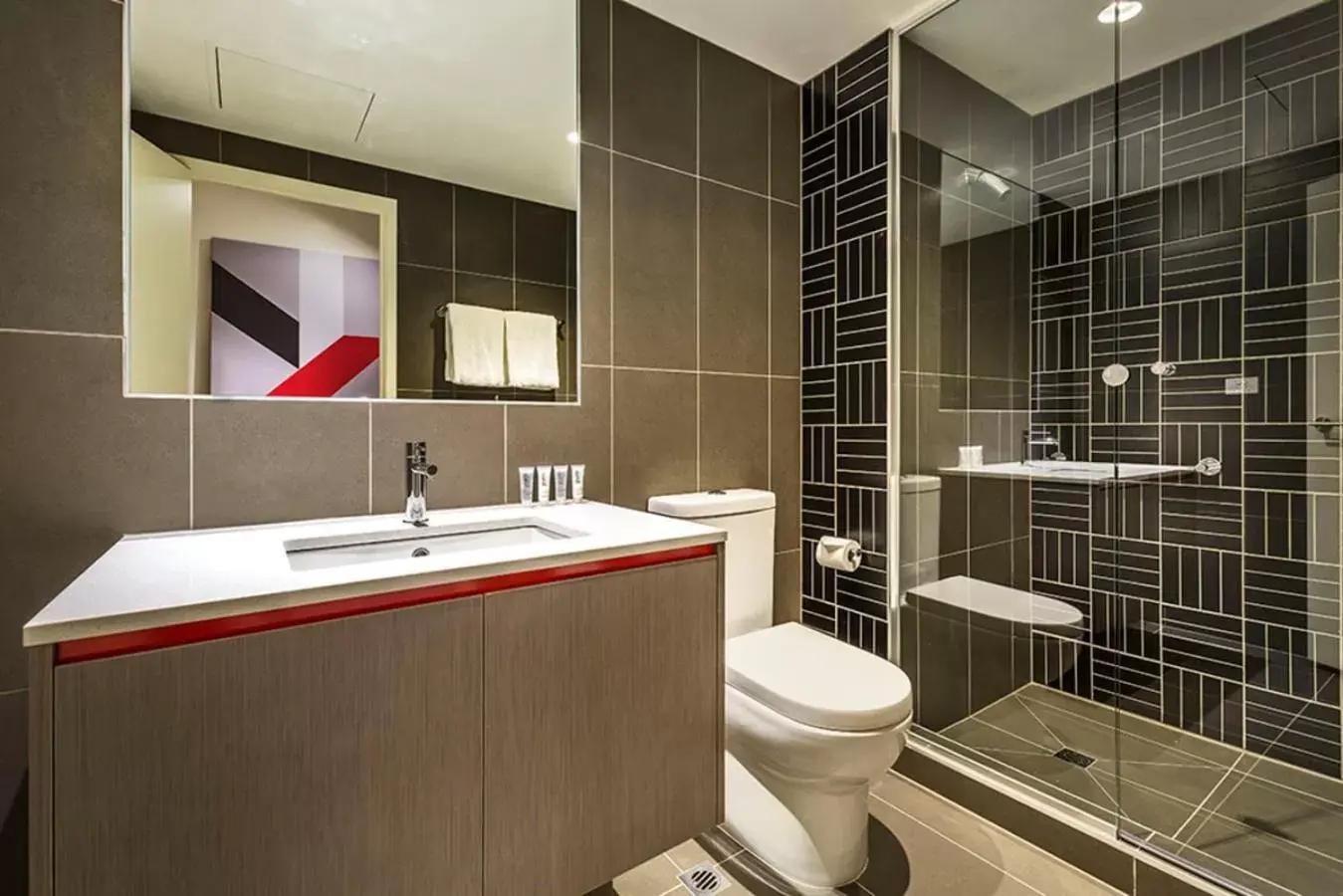 Bathroom in Corporate Living Accommodation Abbotsford