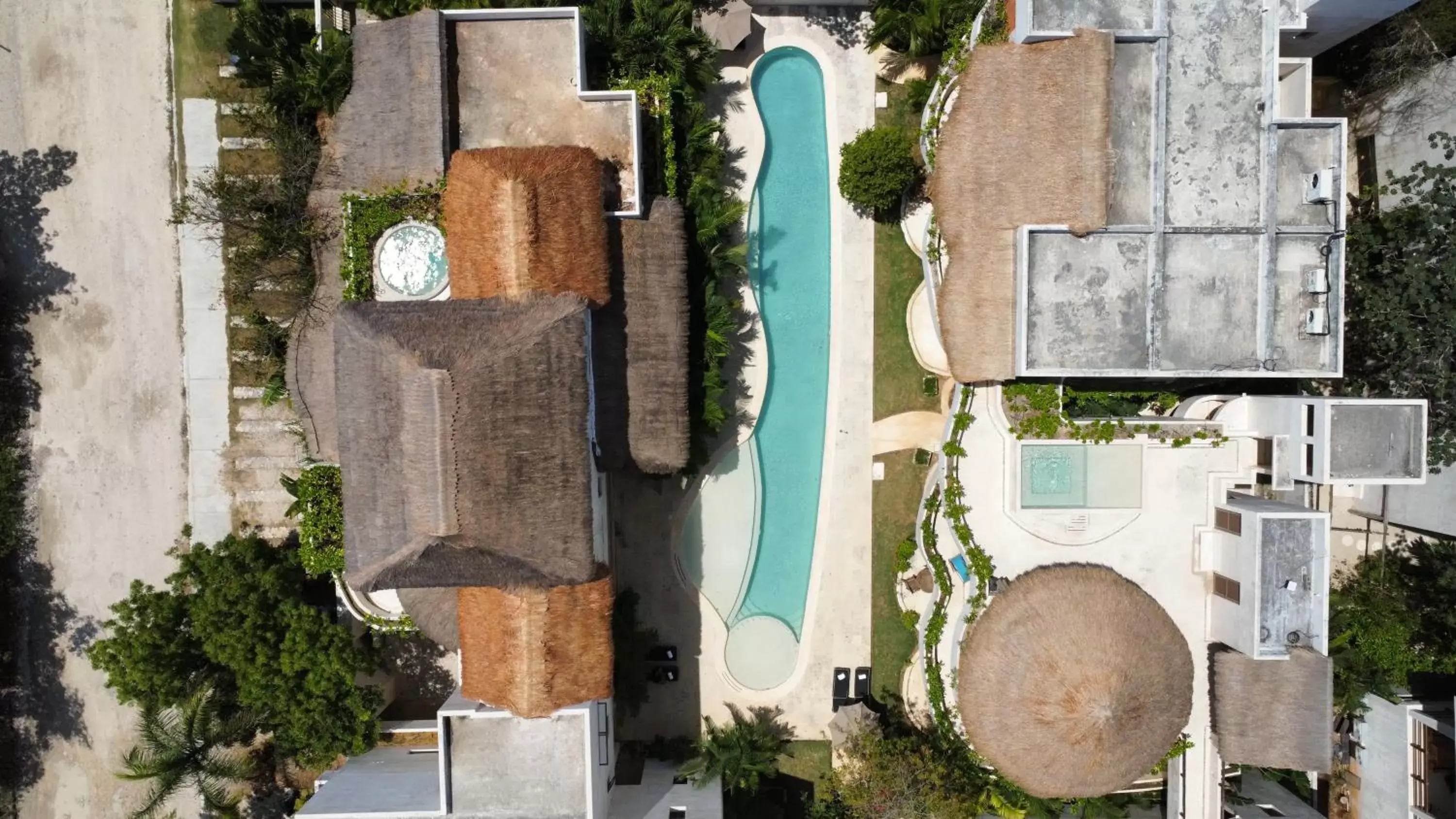 Pool view in Niwa Tulum Luxury Suites