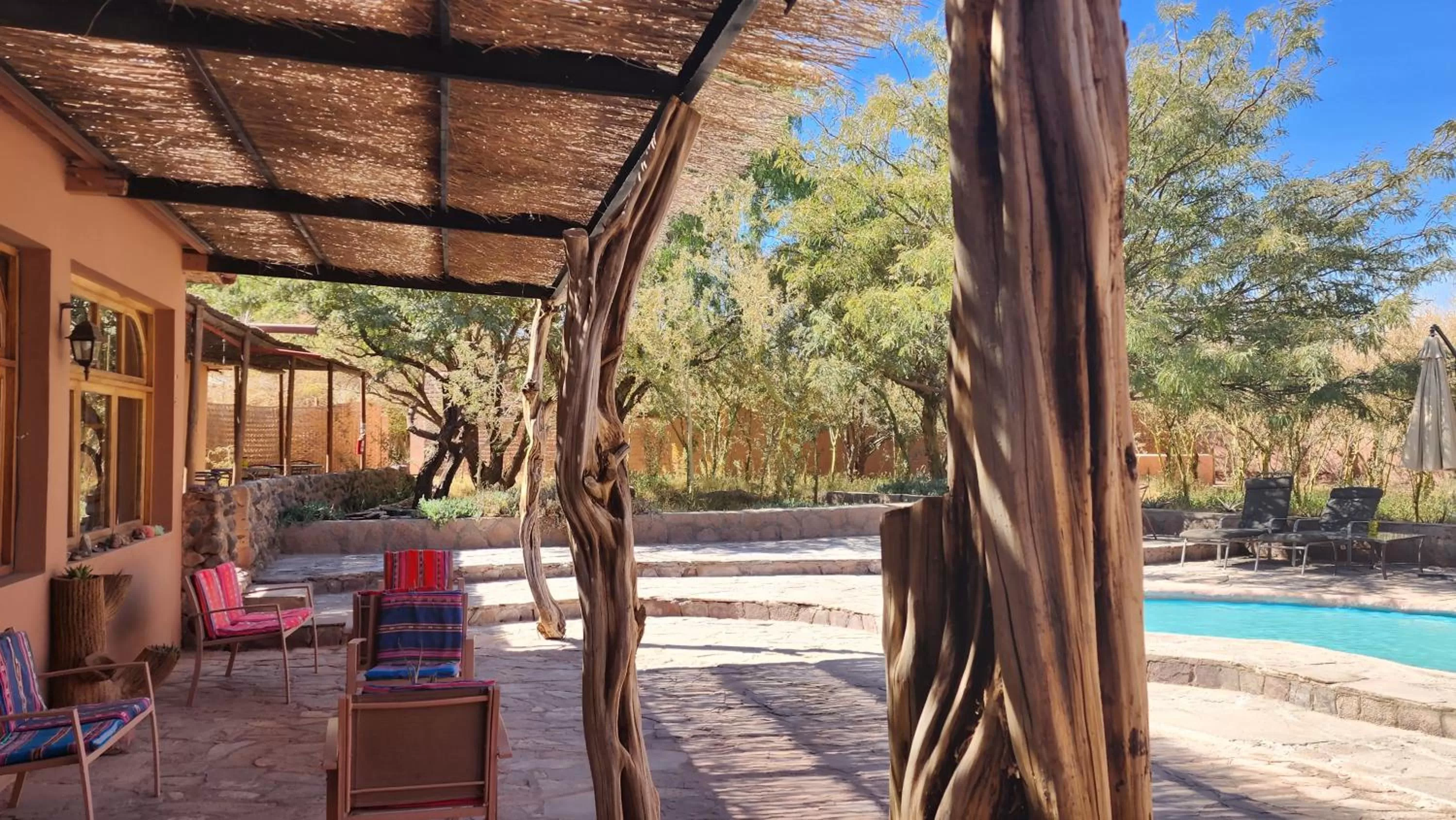 Patio in Hotel Tulor