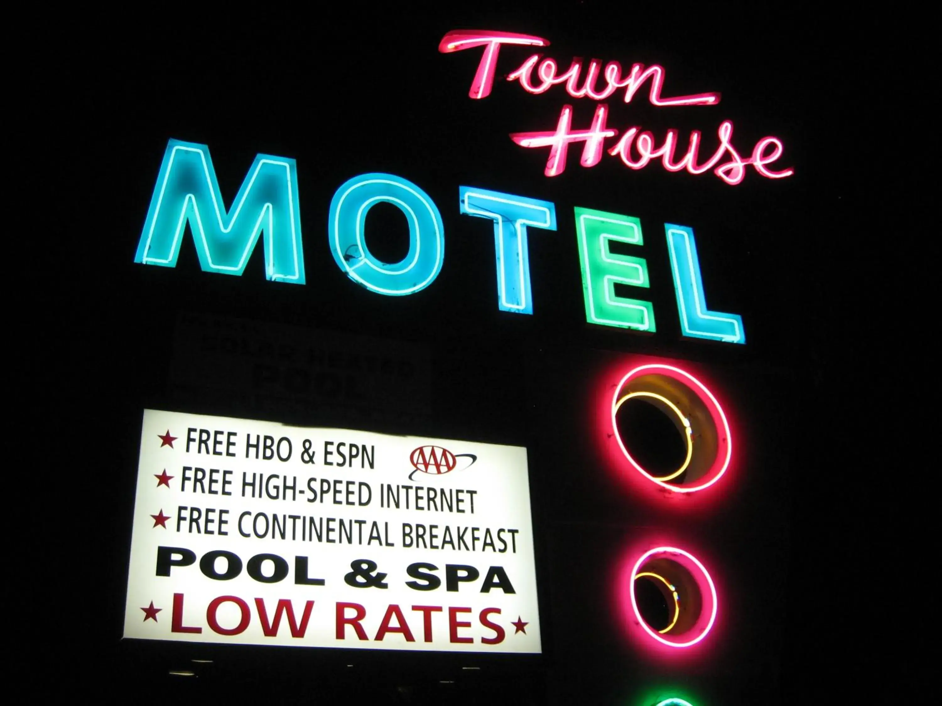 Night in Town House Motel