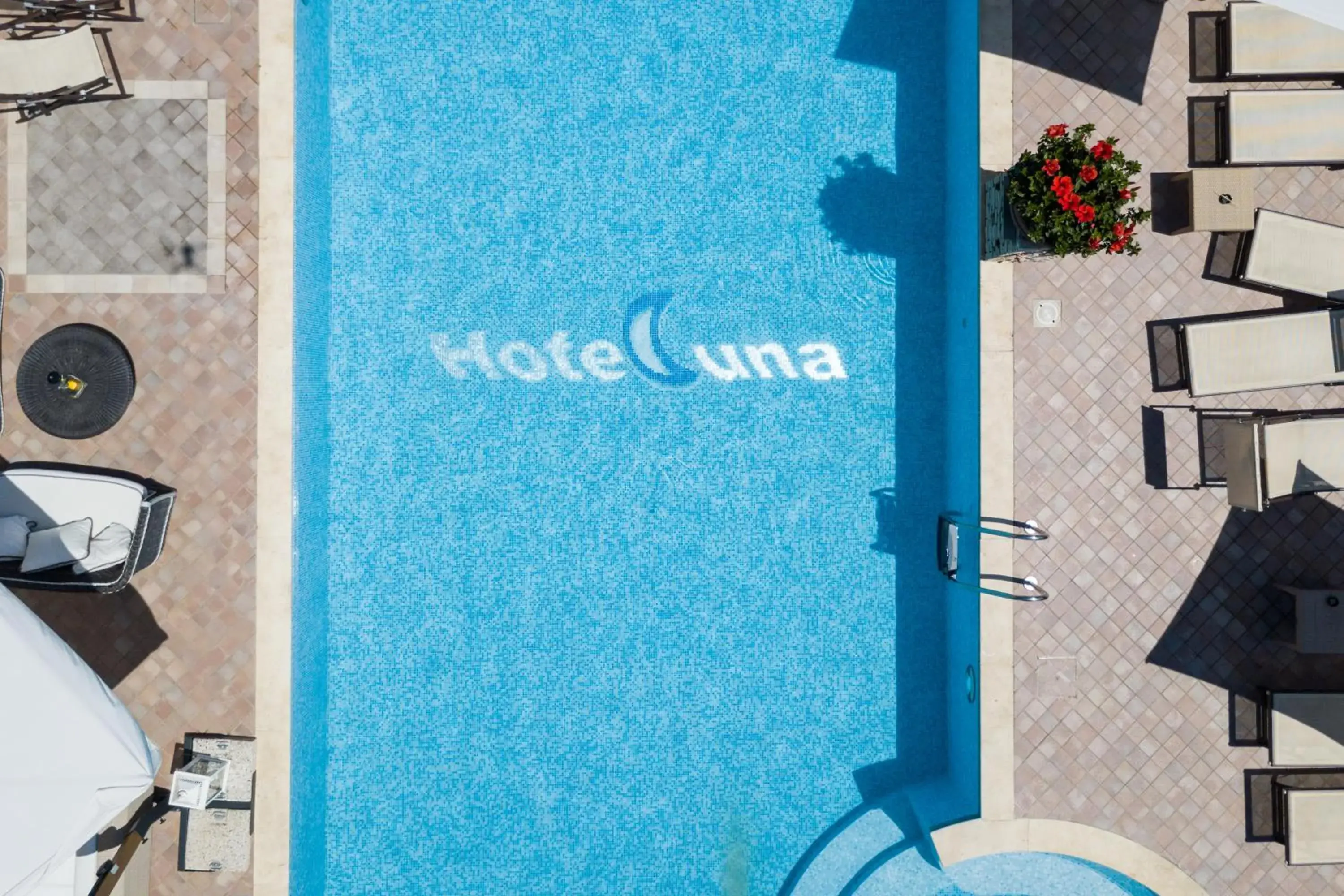 Pool View in Hotel Luna