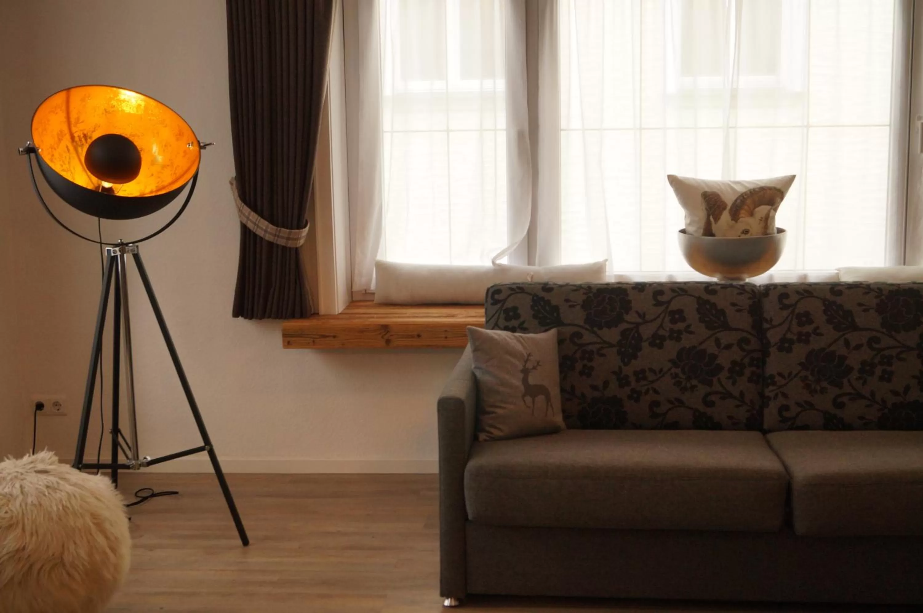 Decorative detail in Alpin Lifestyle Hotel Löwen & Strauss