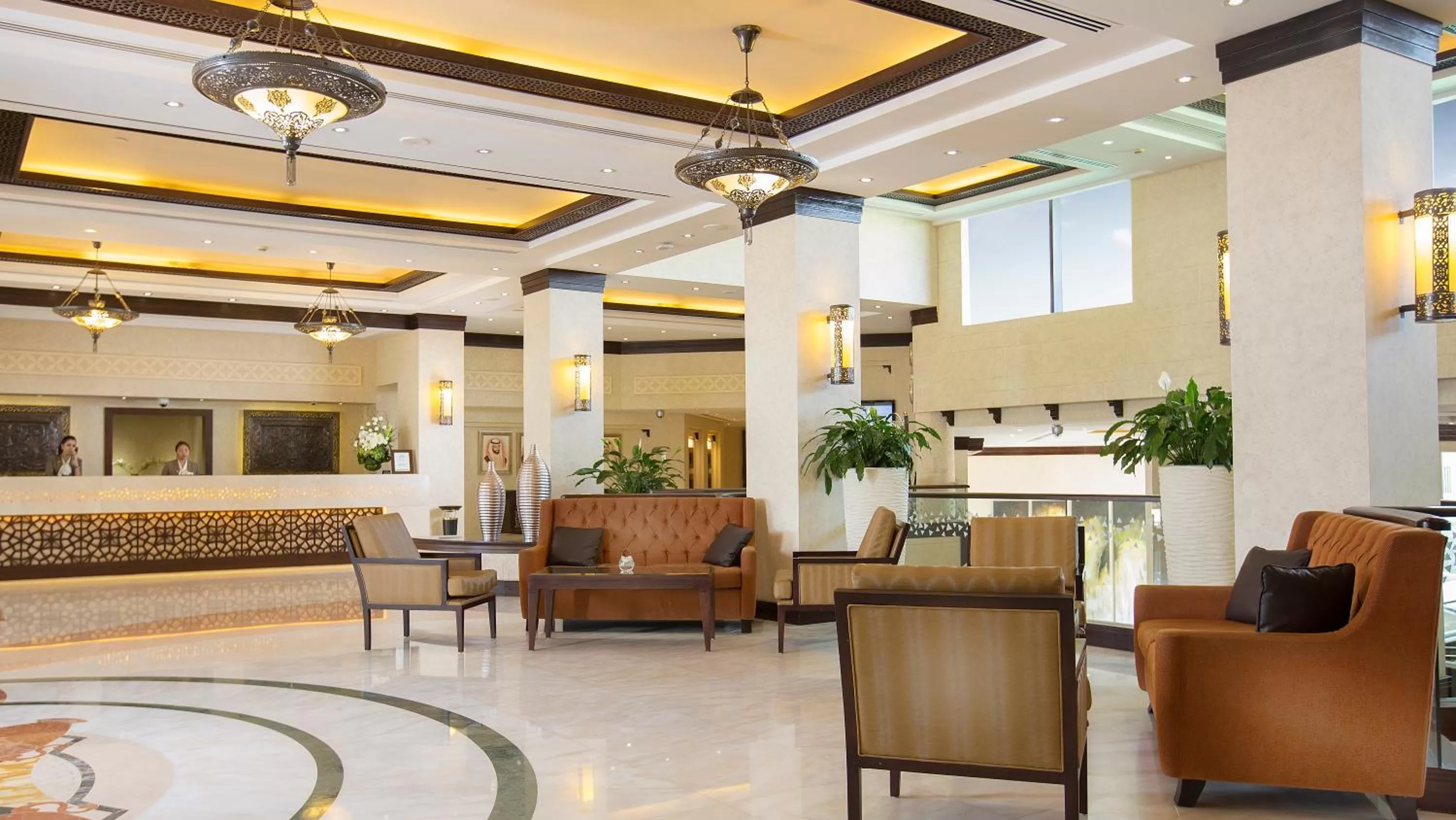 Lobby or reception in Danat Al Ain Resort