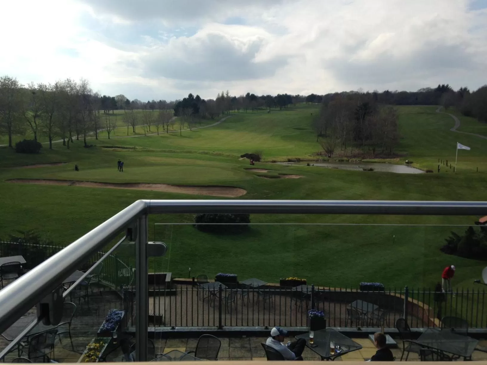 Lake view in Wharton Park Golf & Country Club