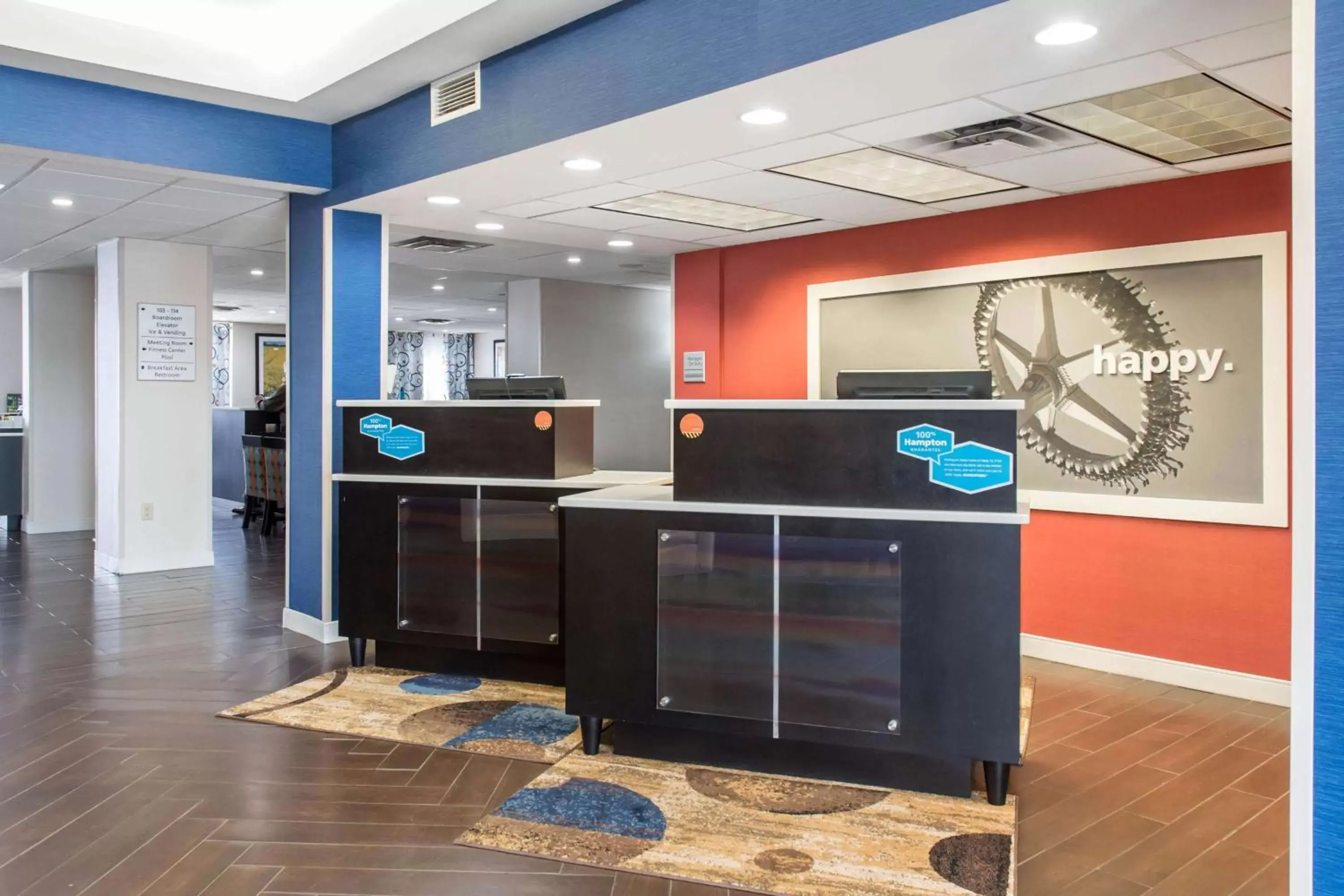 Lobby or reception, Lobby/Reception in Hampton Inn Douglas