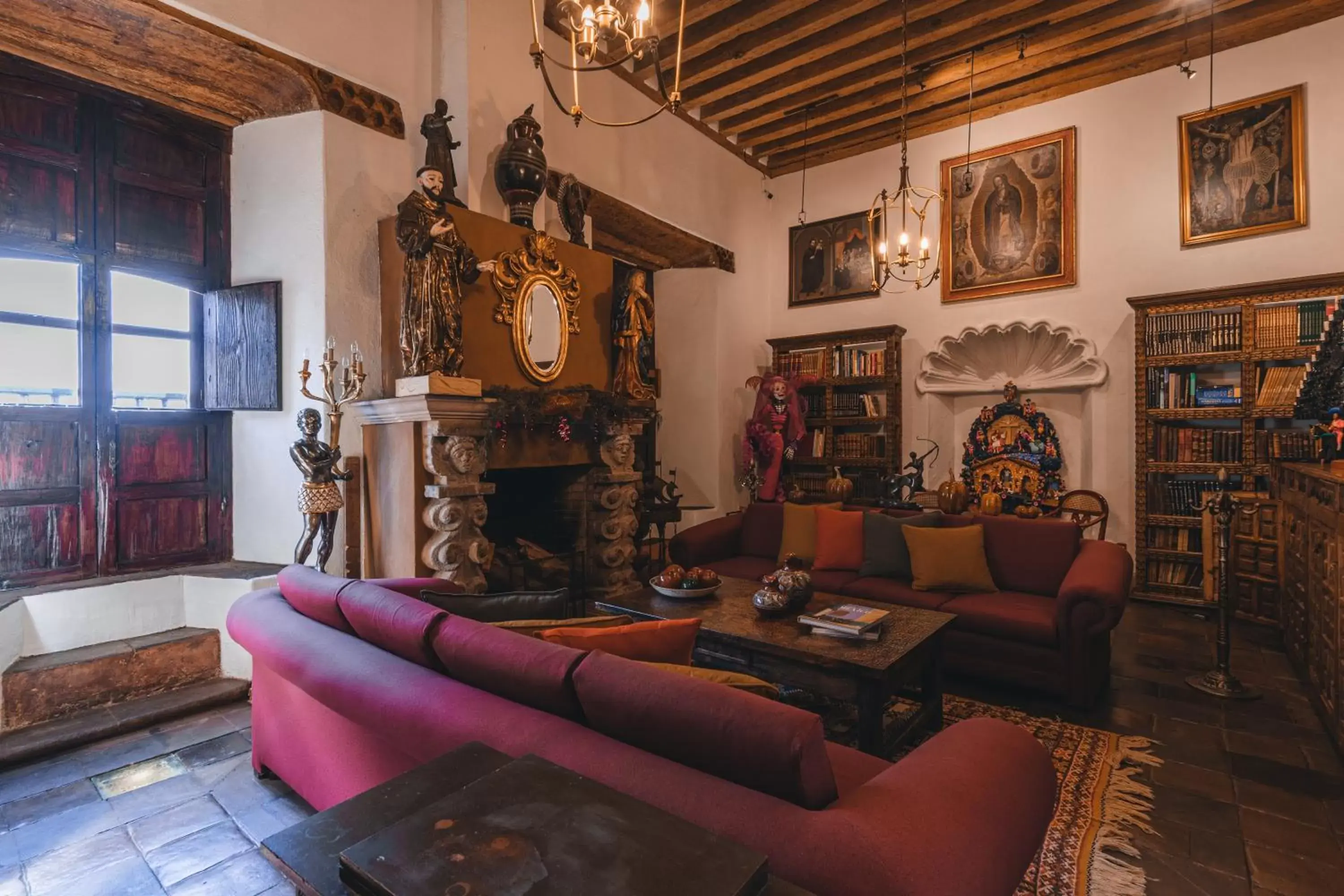 Seating Area in El Edén Hotel Boutique