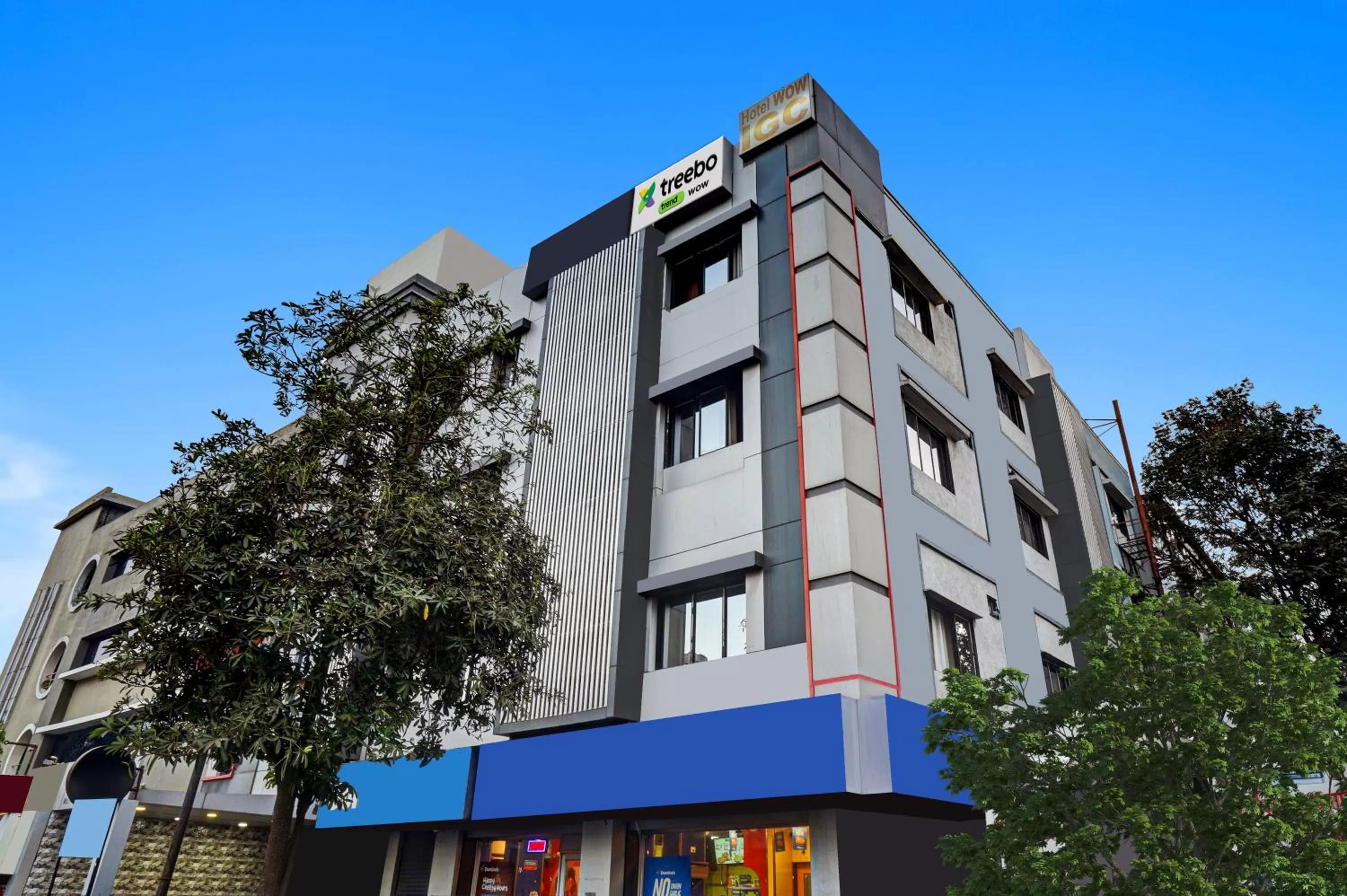 Property Building in Treebo Trend Wow - Surat Station
