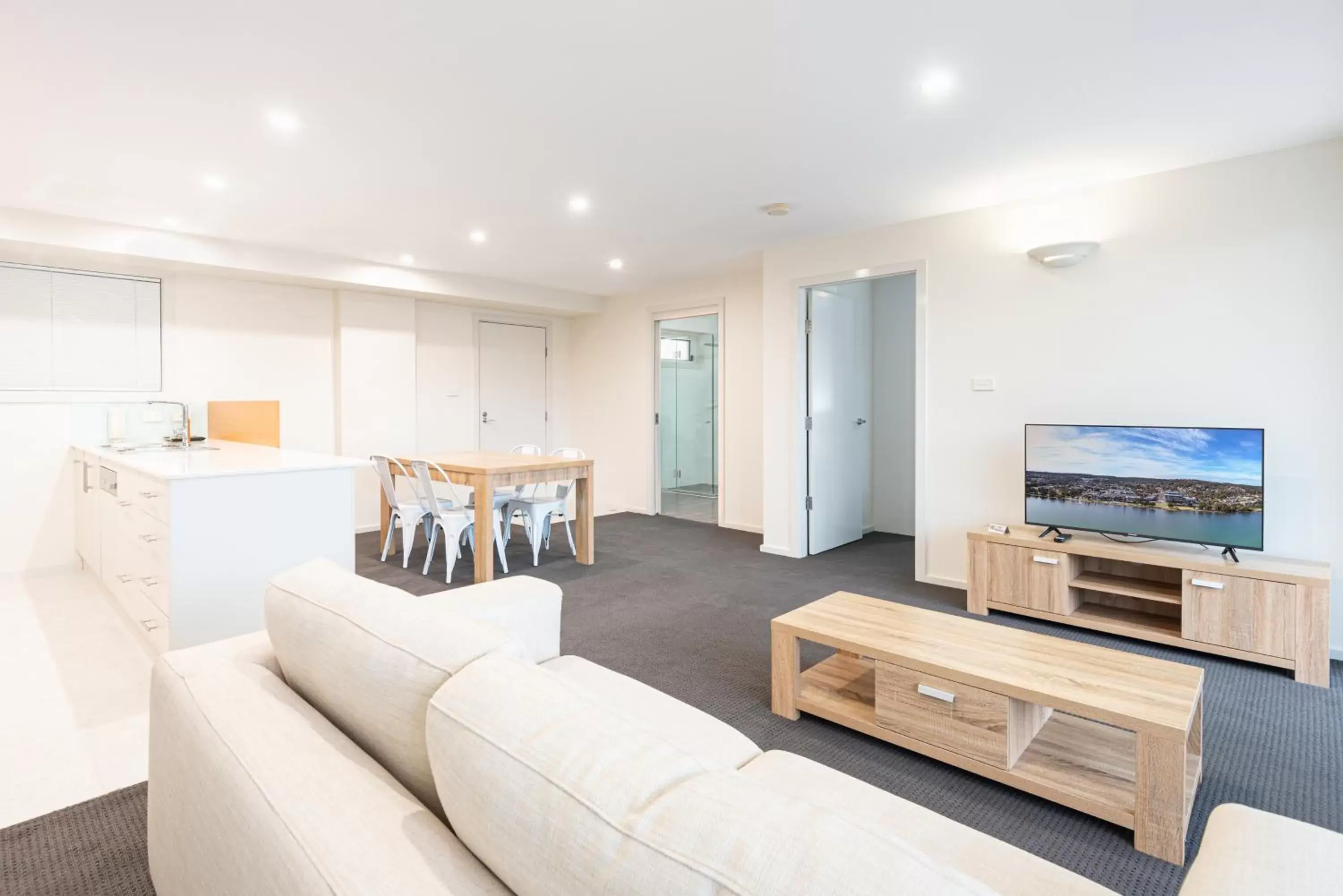 Seating Area in Warners Bay Apartments
