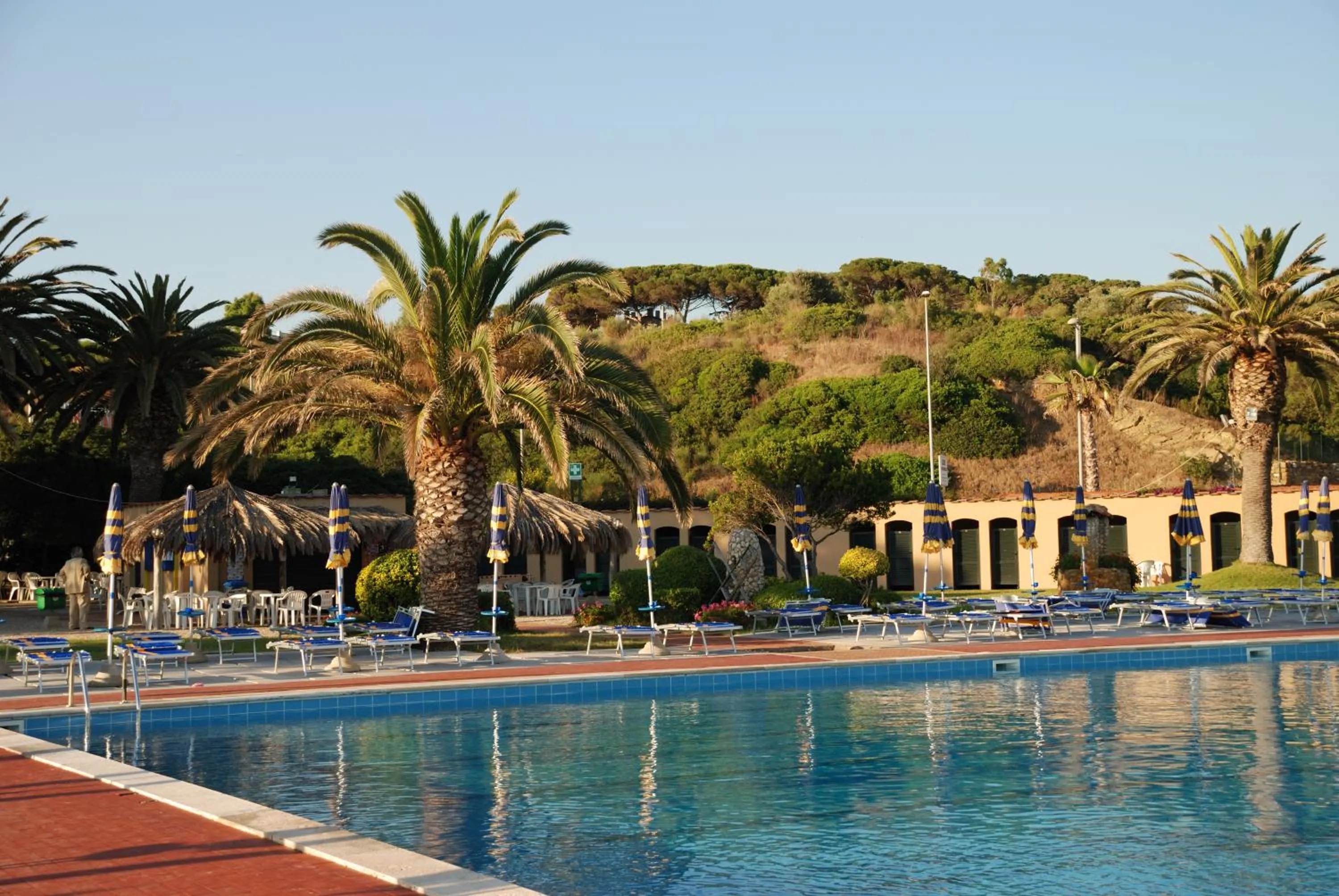 Swimming pool in Hotel Baia Del Sole