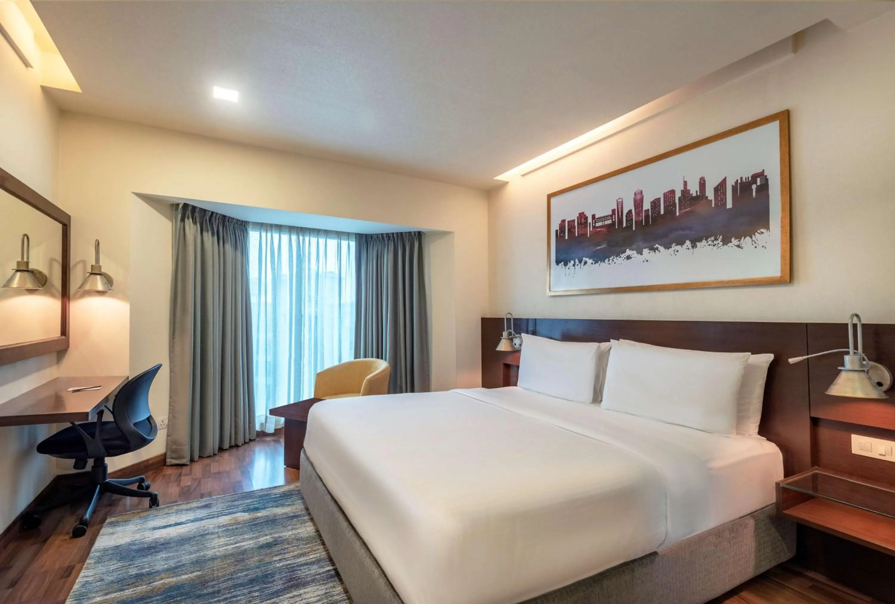 Deluxe Double or Twin Room with 20% Discount on food and soft beverages, Laundry and liquor and spa in Radisson Gurugram Sohna Road City Center