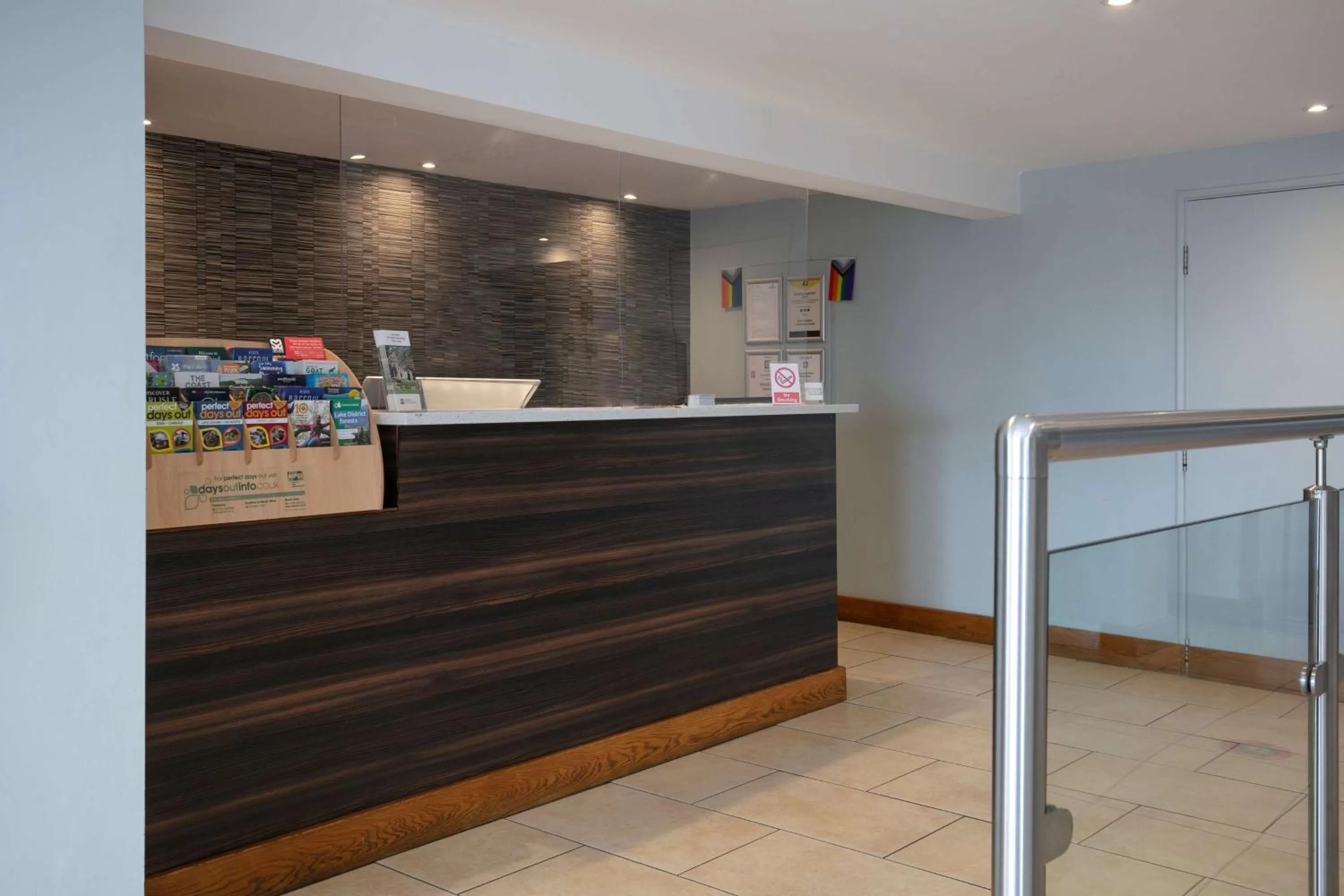 Lobby or reception in Best Western Lancaster Morecambe Lothersdale Hotel