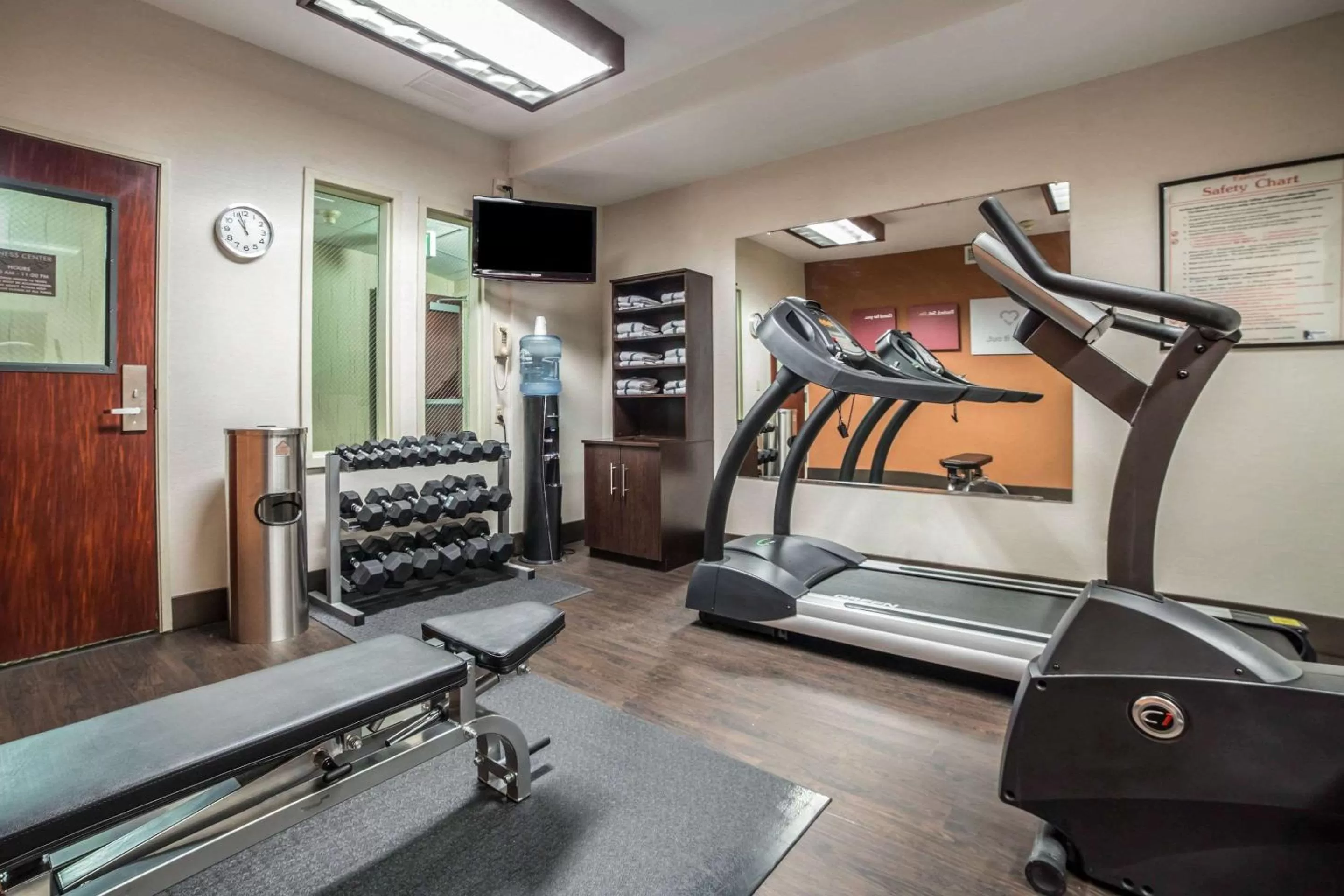 Fitness centre/facilities in Comfort Suites Salt Lake City Airport