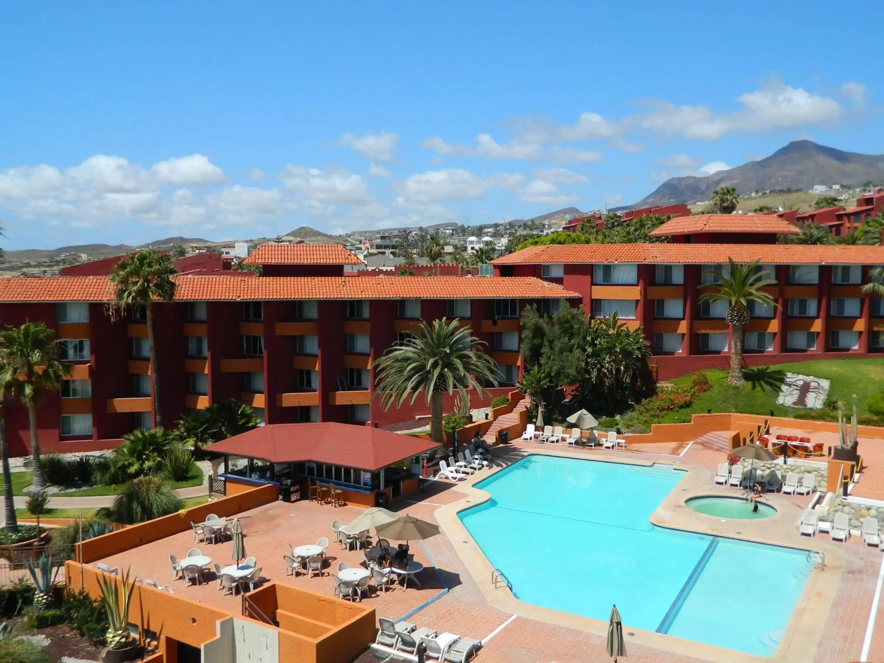 Pool View in Puerto Nuevo Baja Hotel & Villas
