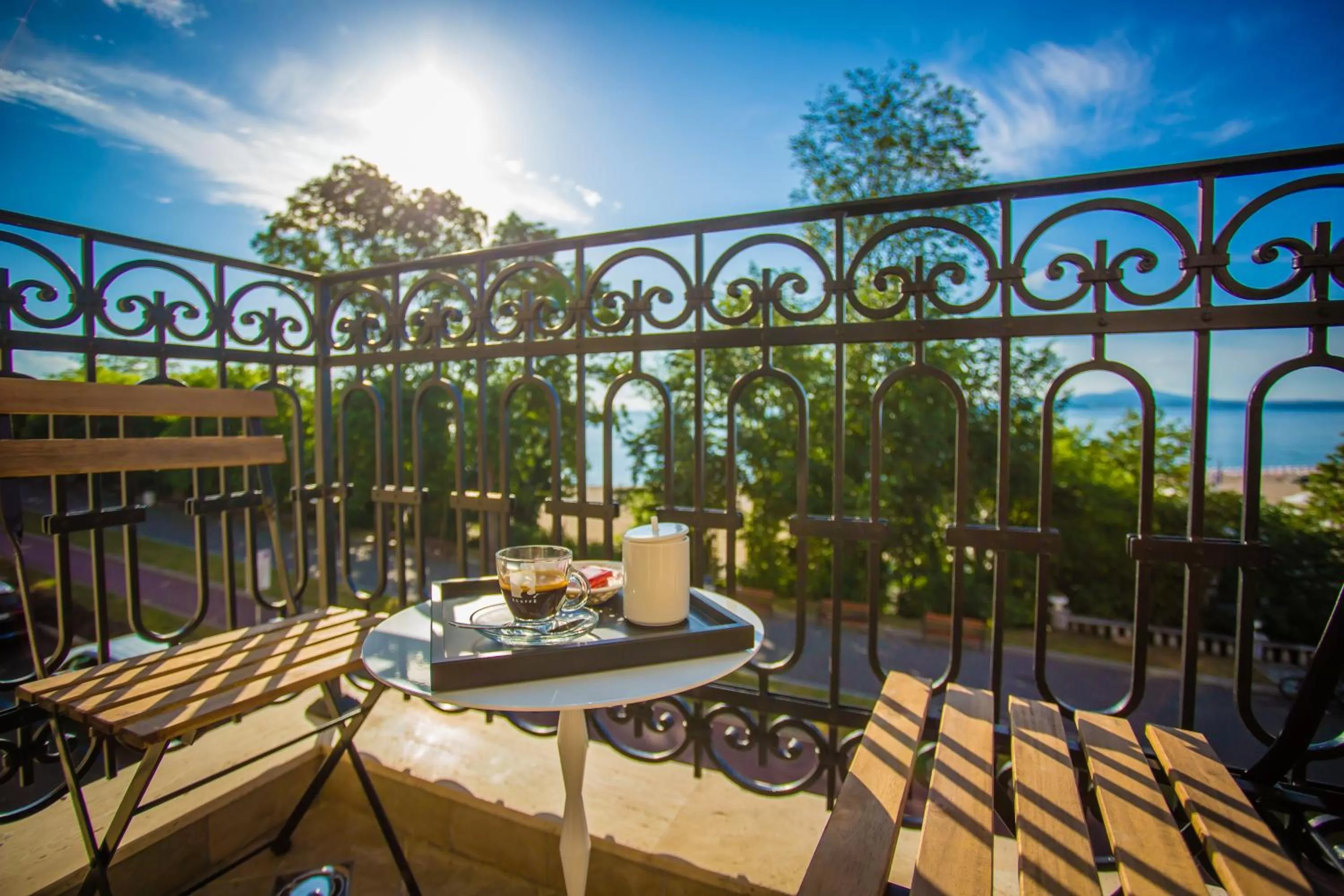 Balcony/Terrace in Hotel Residence Promenade