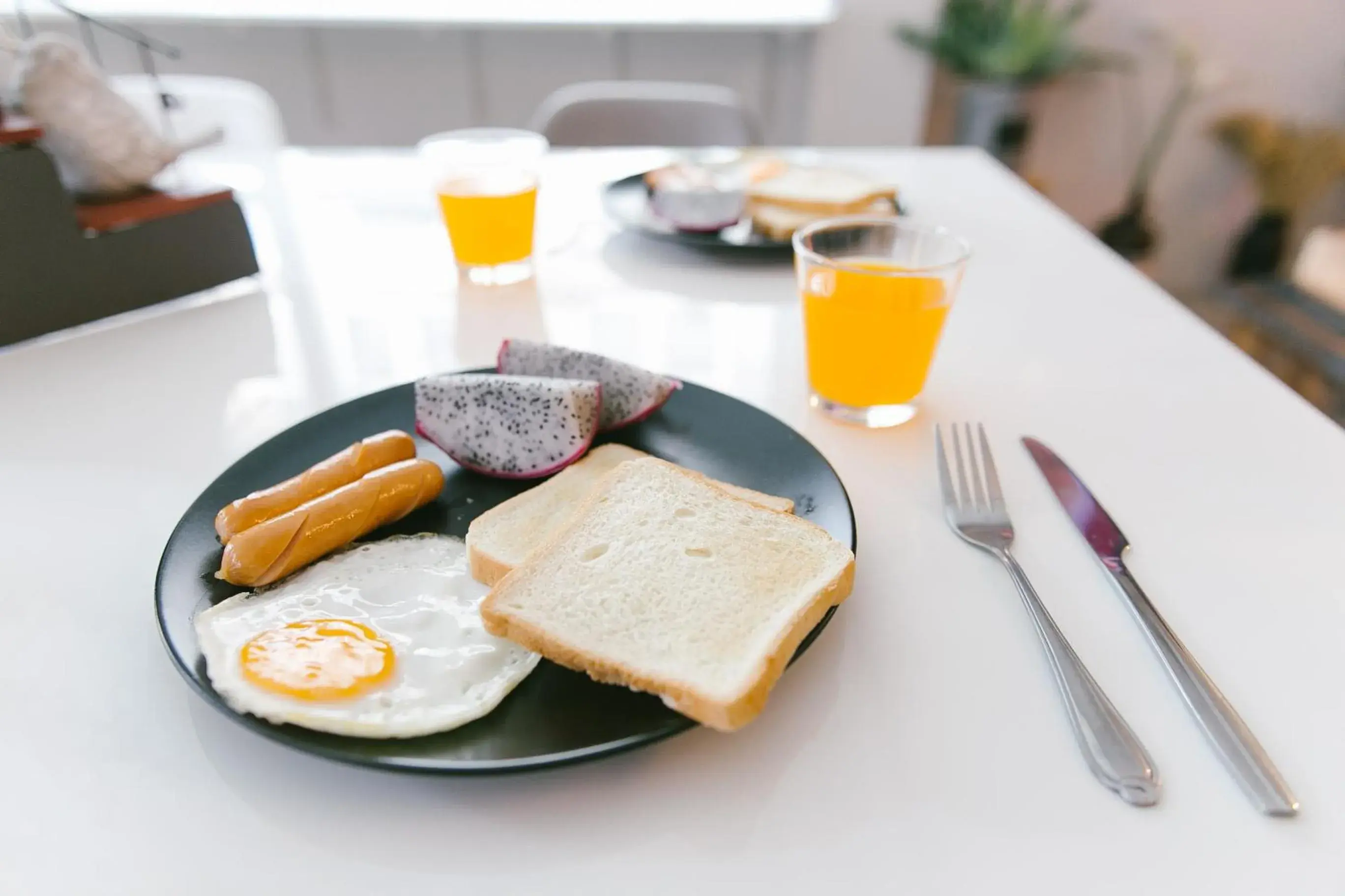 Continental breakfast, Breakfast in Diff Hostel