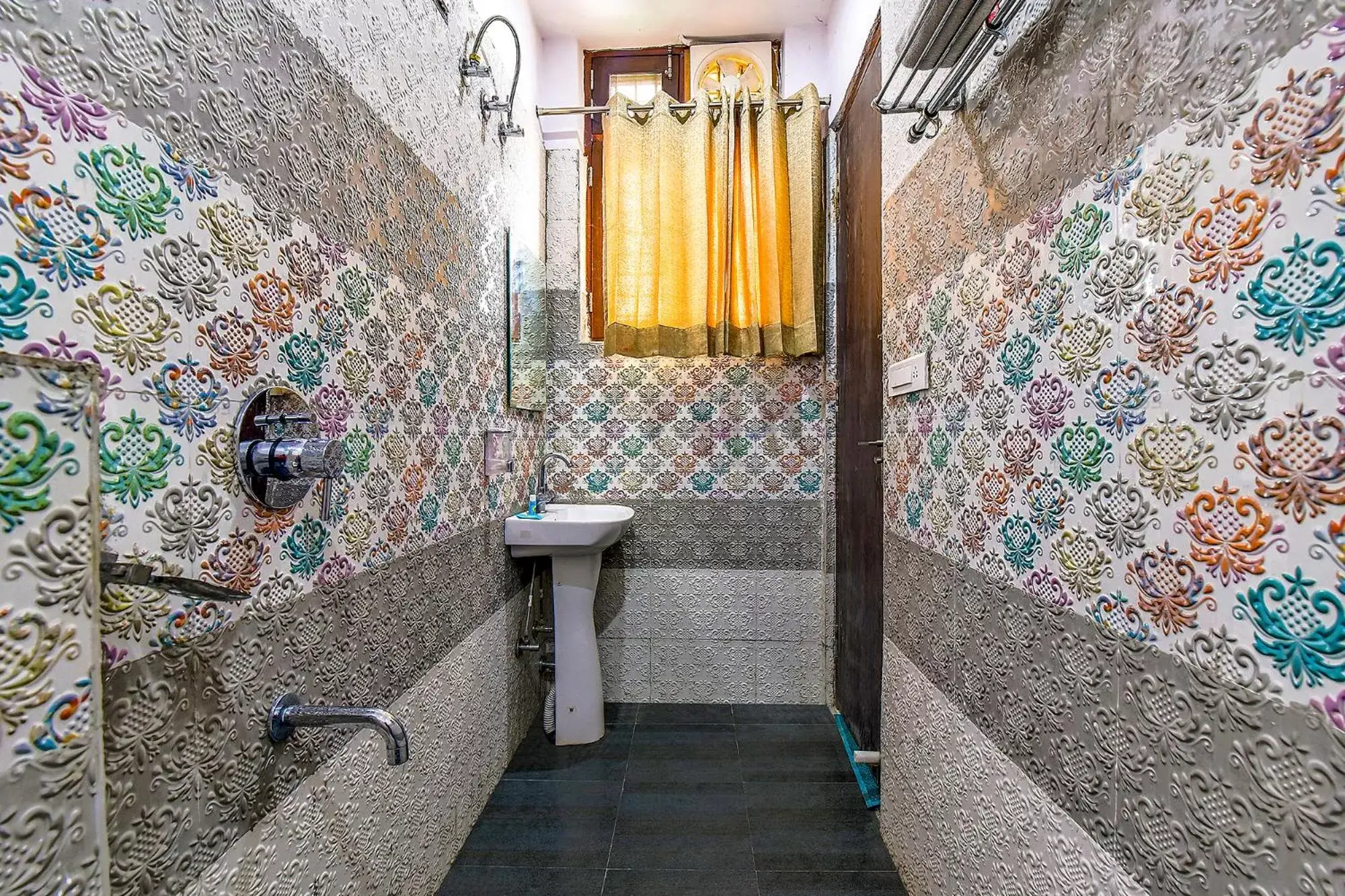 Bathroom in FabHotel Mayank Residency
