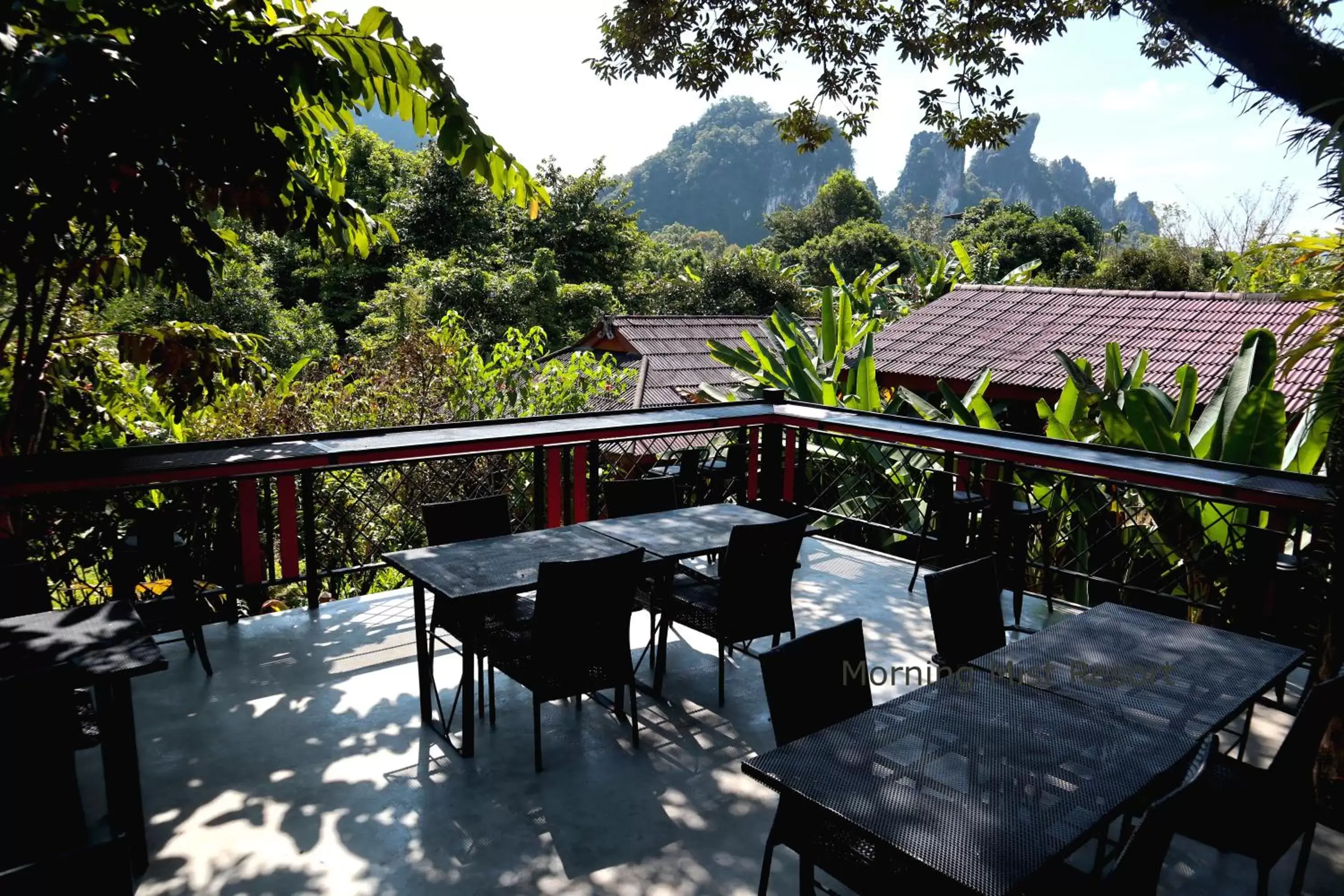 Restaurant/places to eat in Khao Sok Morning Mist Resort