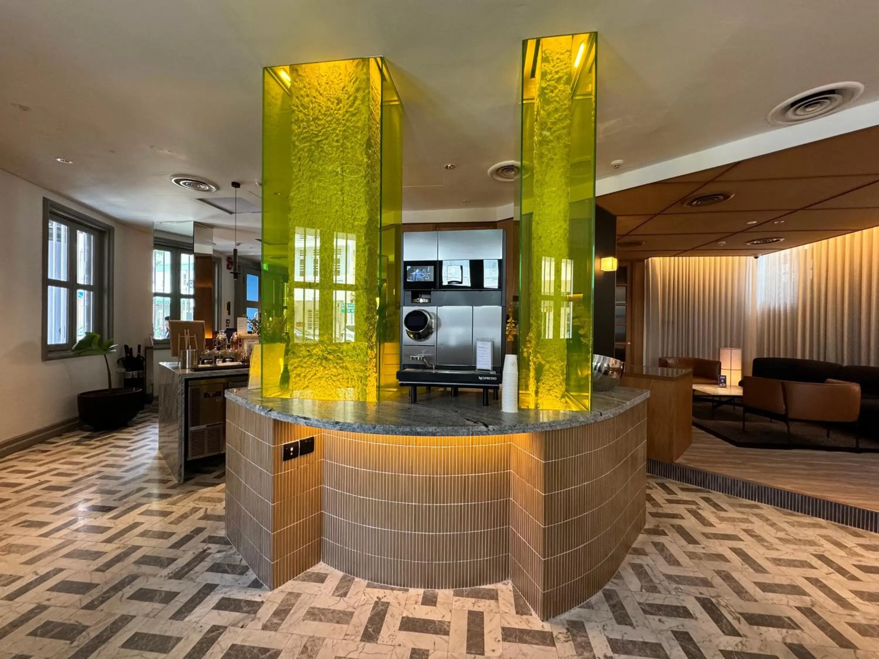 Lobby or reception in Ann Siang House, The Unlimited Collection managed by The Ascott Limited Lobby or reception in Ann Siang House, The Unlimited Collection managed by The Ascott Limited