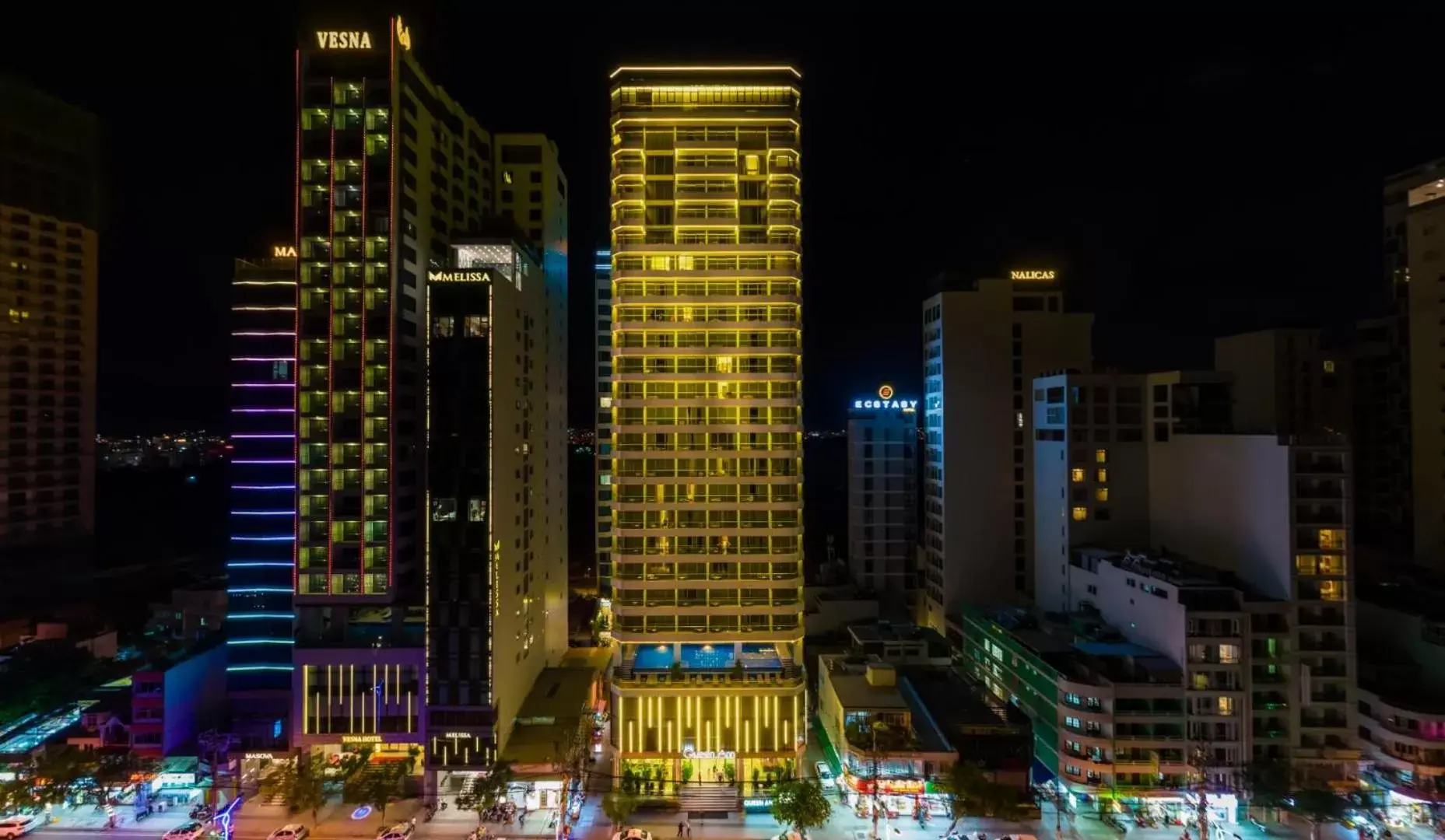 Property building in Queen Ann Nha Trang Hotel