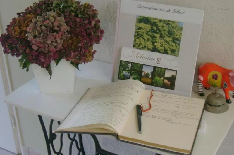 Text overlay in Chambres d'Hôtes Le Tilleul