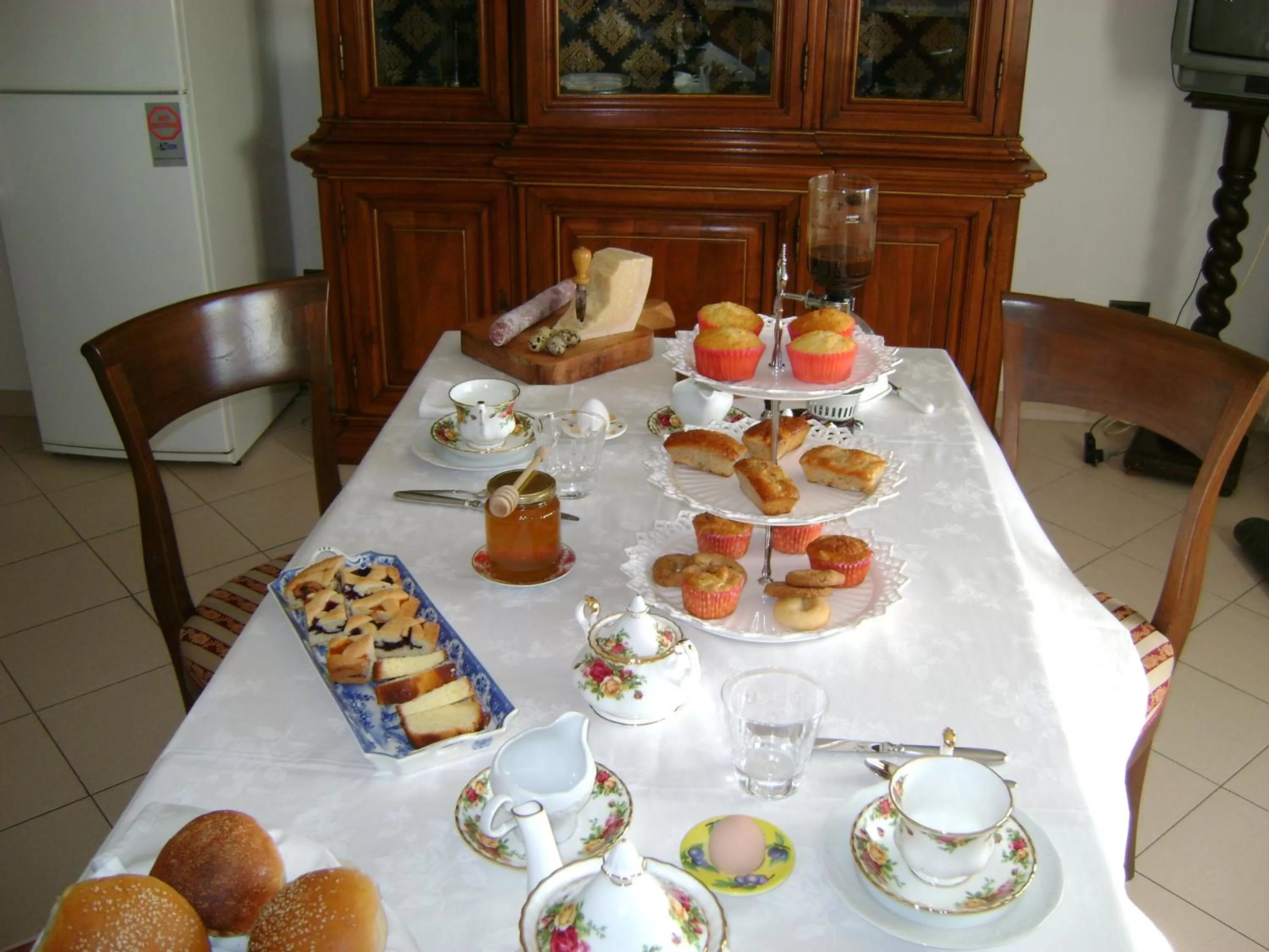 Food and drinks in B&B Lattemiele