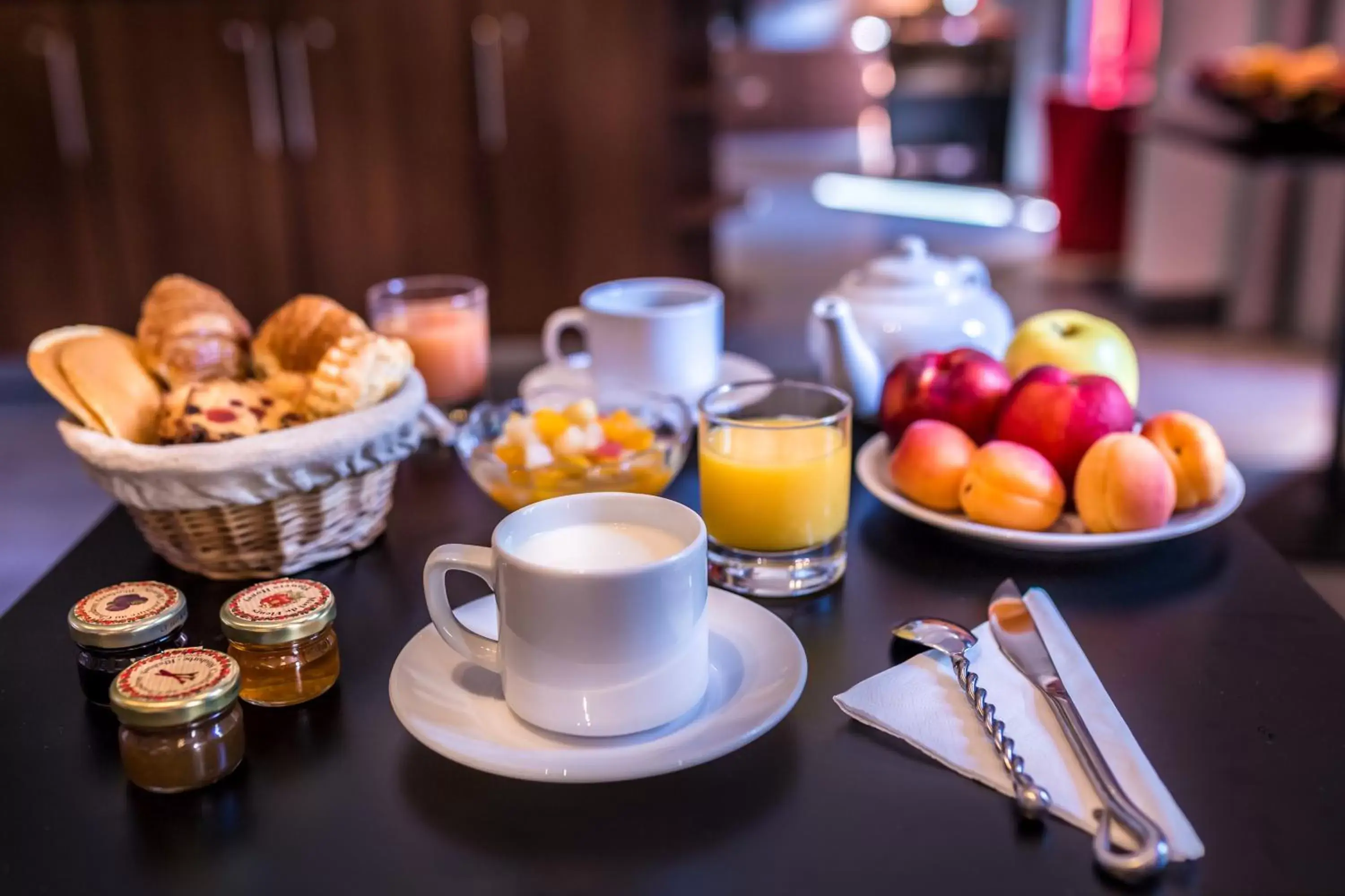 Breakfast in Hôtel Garance