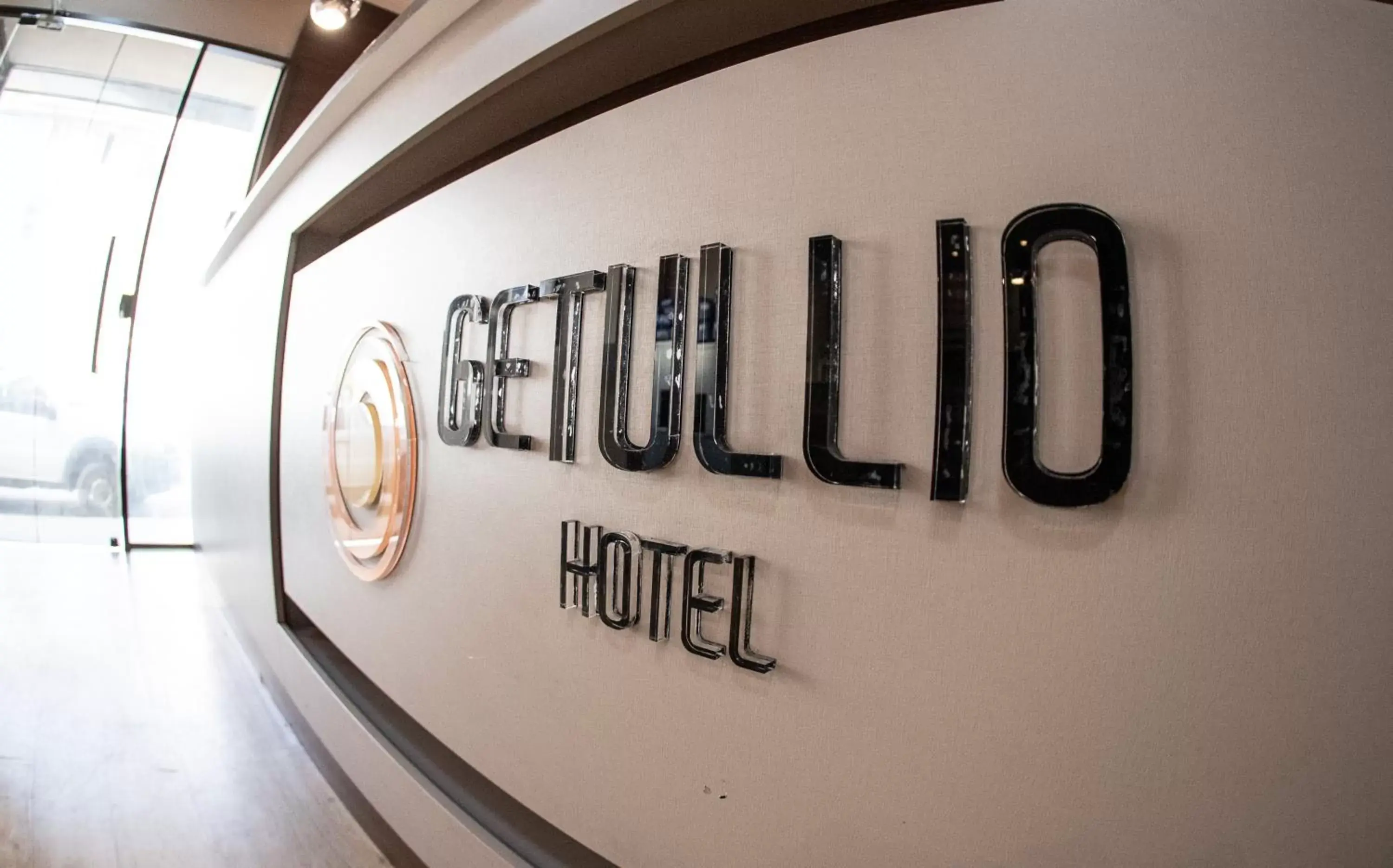 Property Logo/Sign in Getúllio Hotel