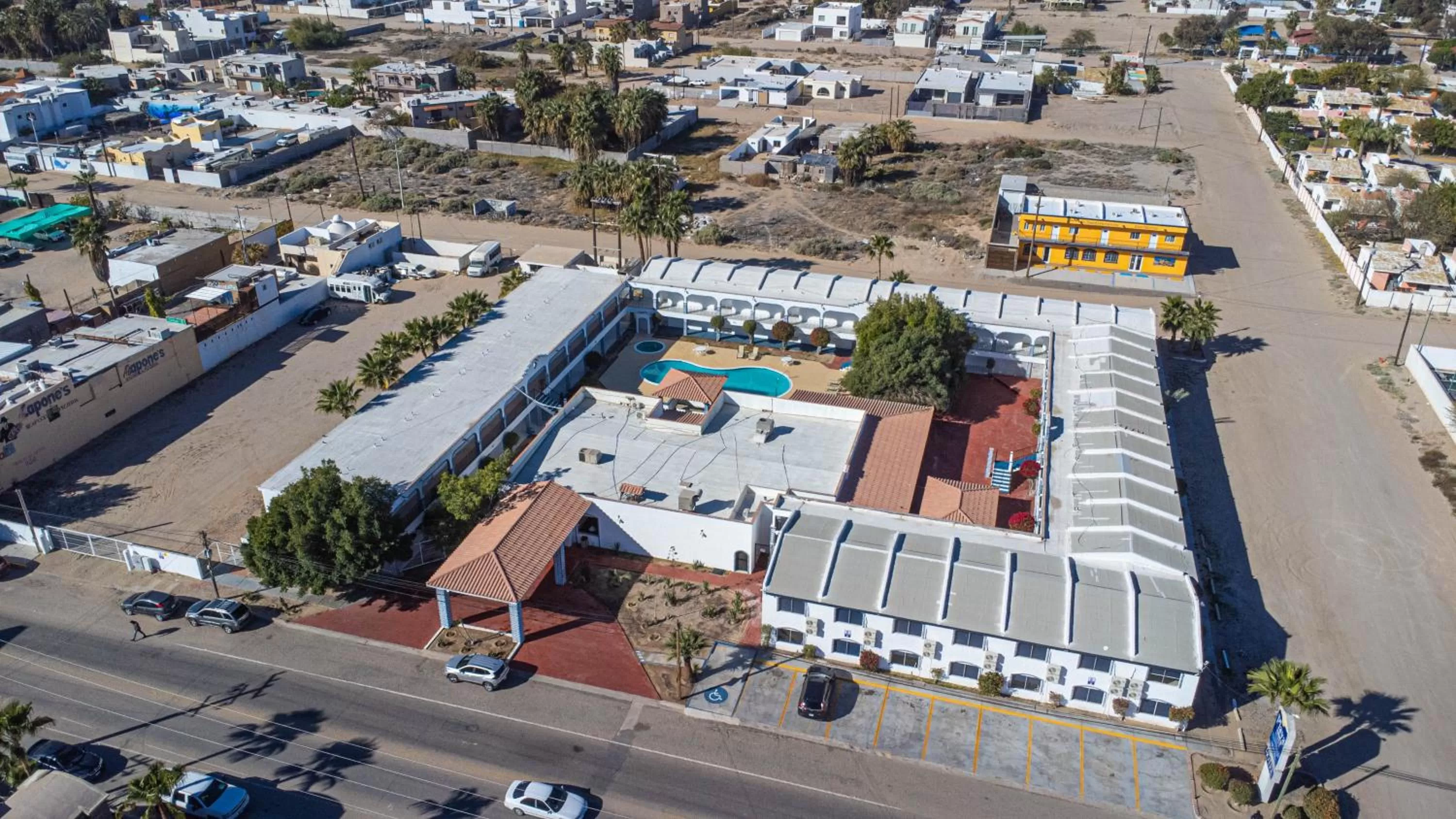 Property building, Bird's-eye View in Playa Inn Rocky Point