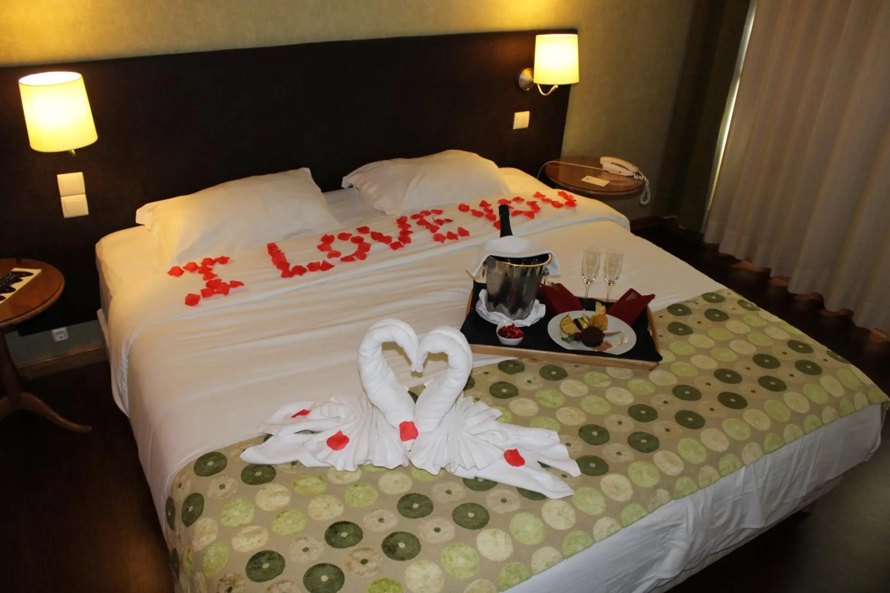 Decorative detail, Bed in Hotel Da Montanha