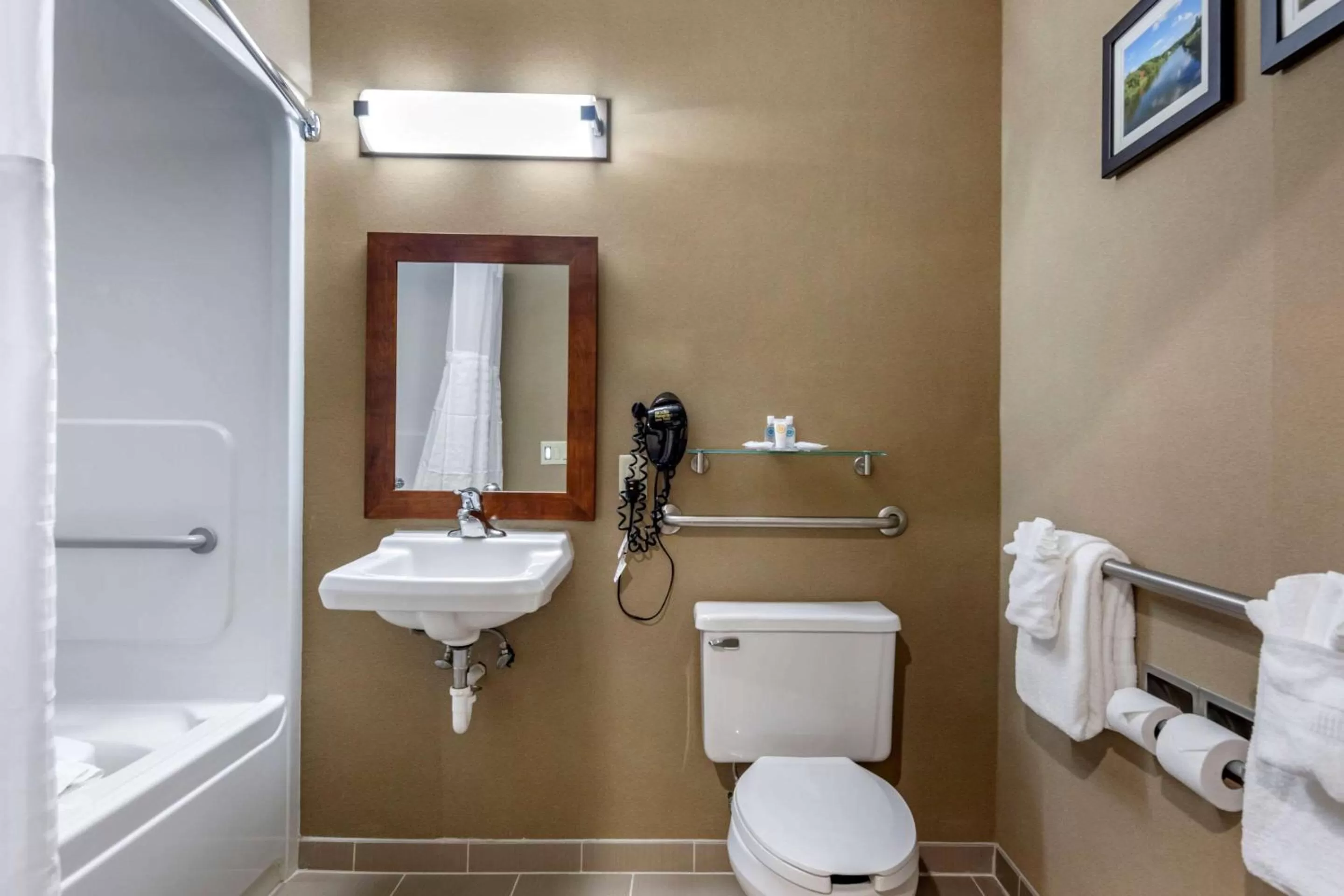 Bathroom in Comfort Inn & Suites Montpelier-Berlin